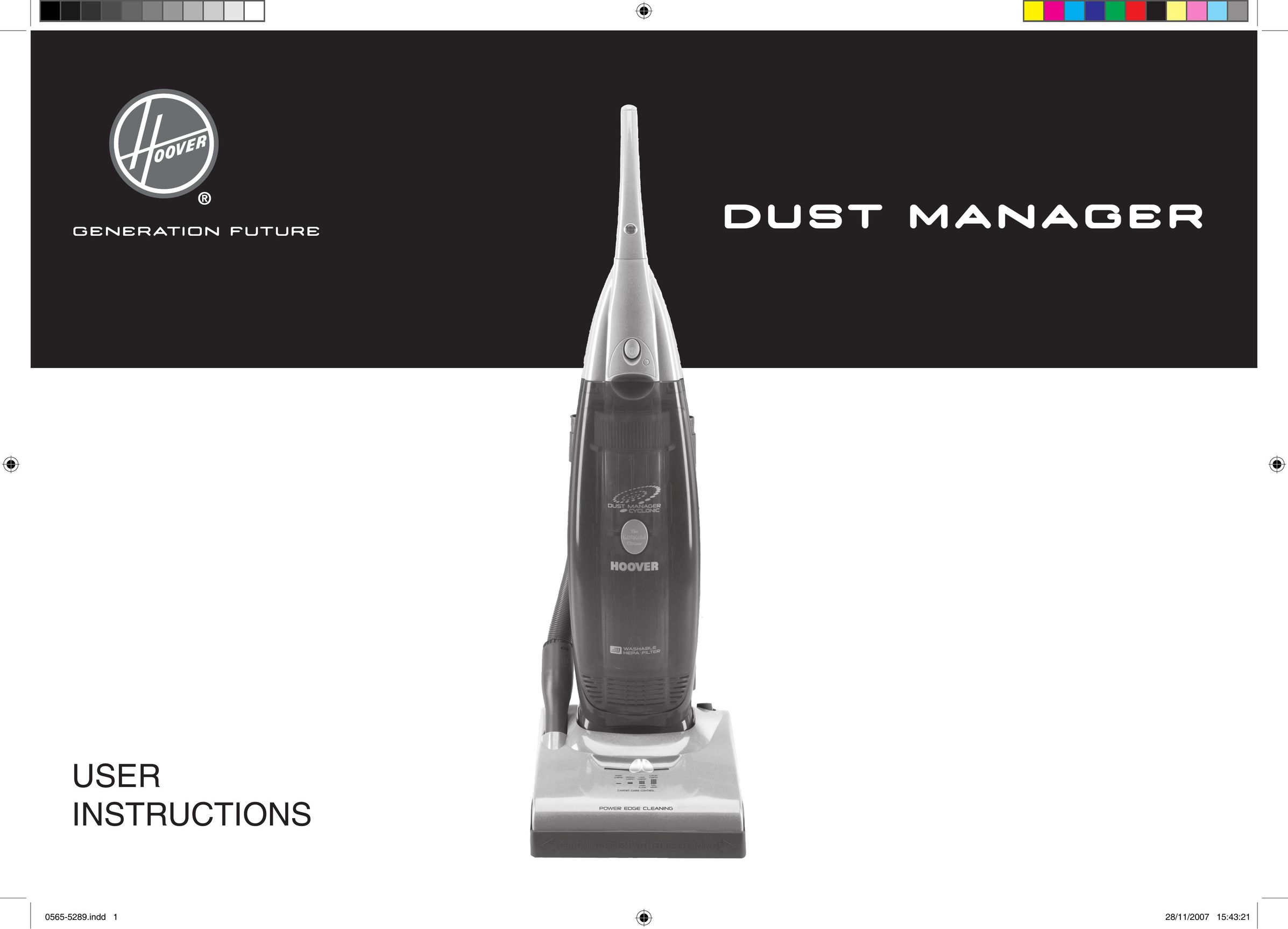 Hoover 0565-5289 Vacuum Cleaner User Manual