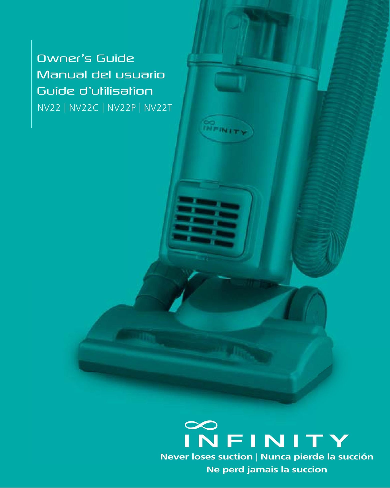 Infinity NV22P Vacuum Cleaner User Manual