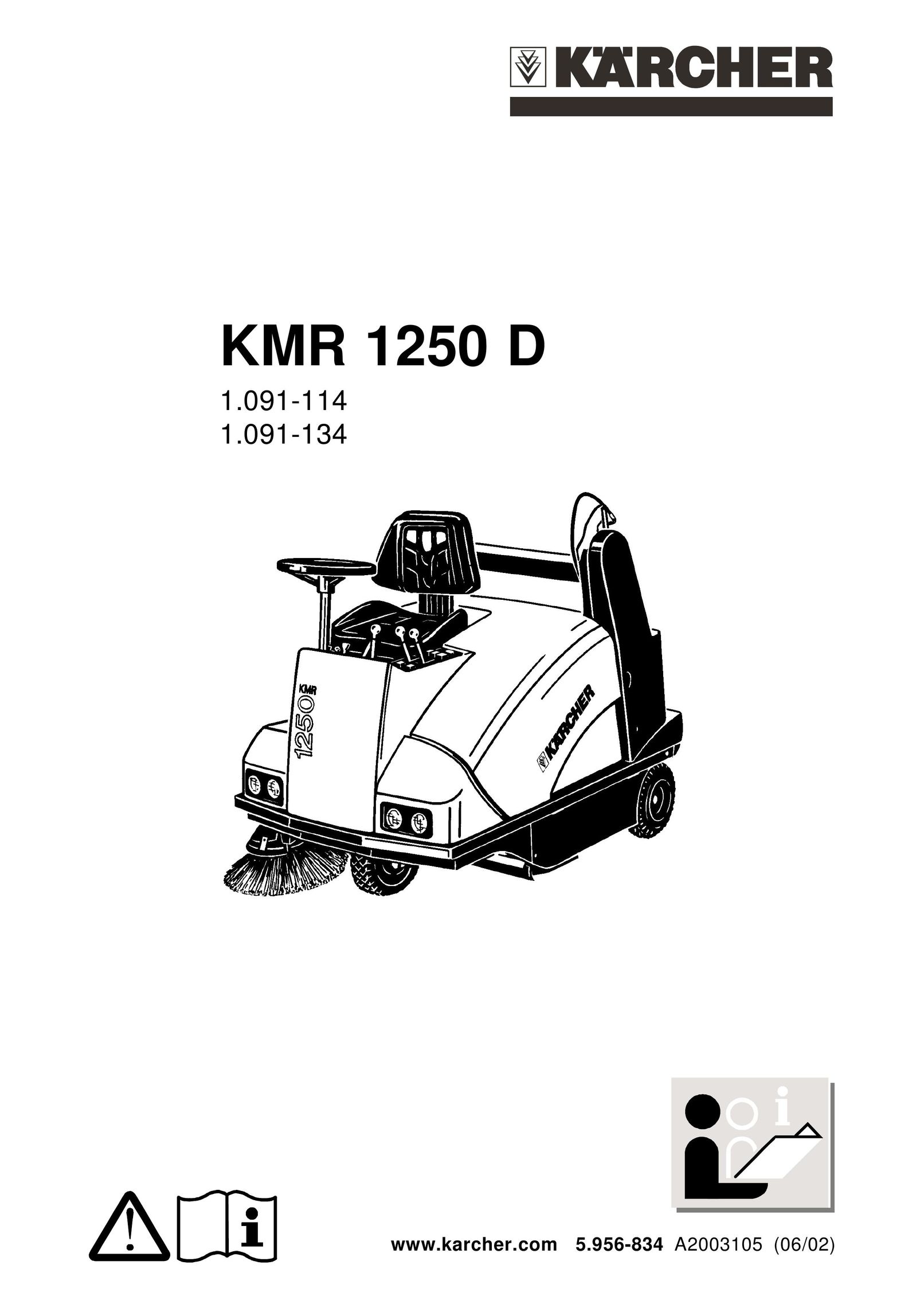 Karcher KMR 1250 D Vacuum Cleaner User Manual