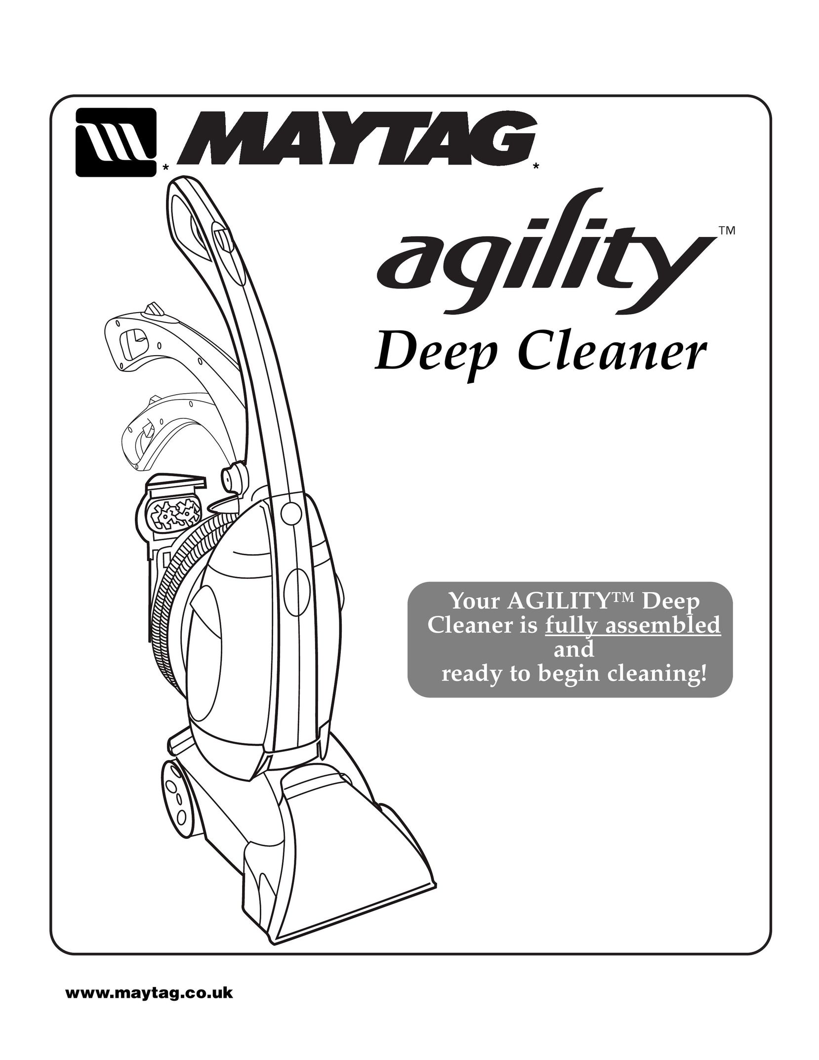 Maytag F6212901 Vacuum Cleaner User Manual
