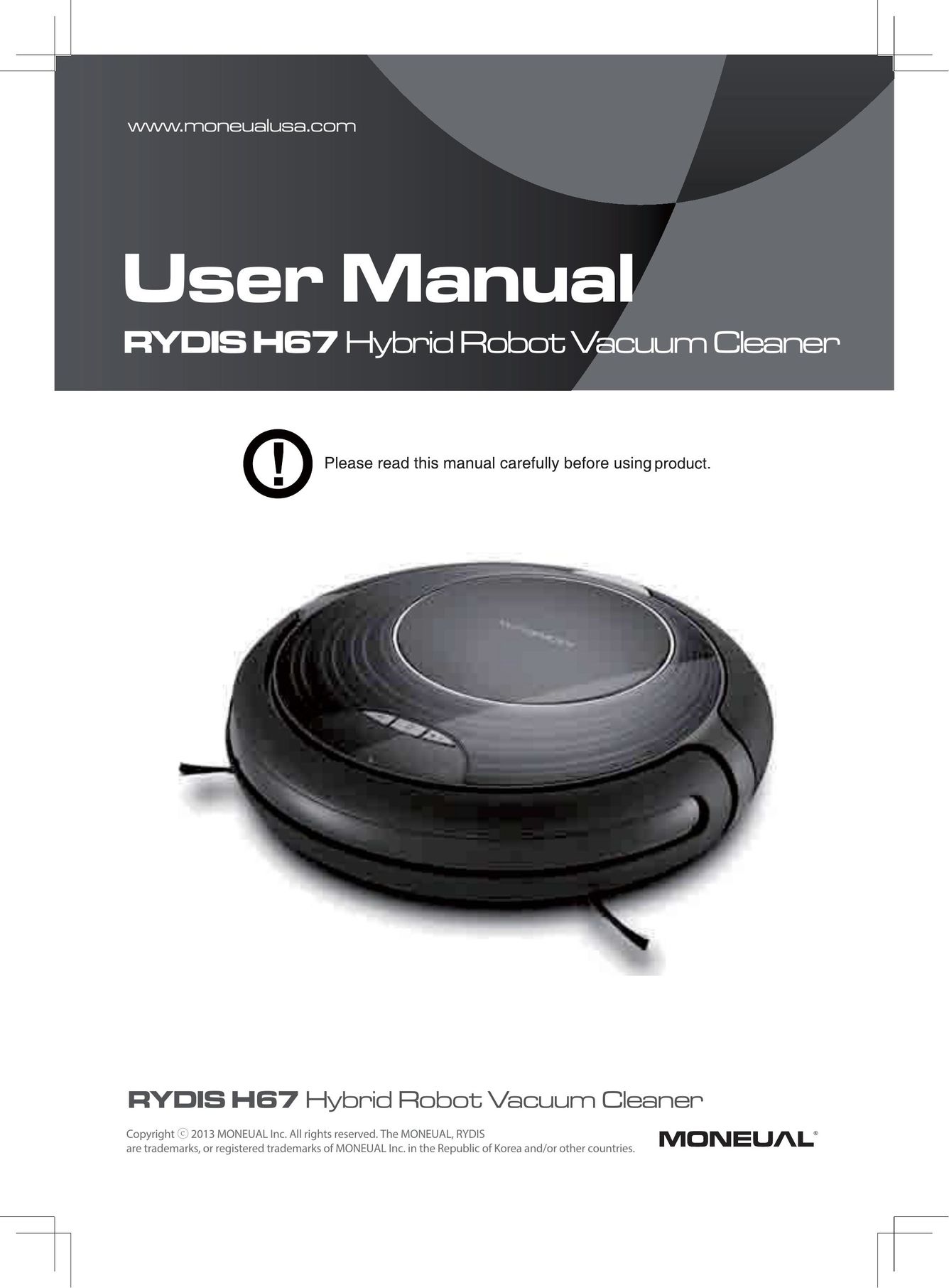 Moneual Lab H67 Vacuum Cleaner User Manual