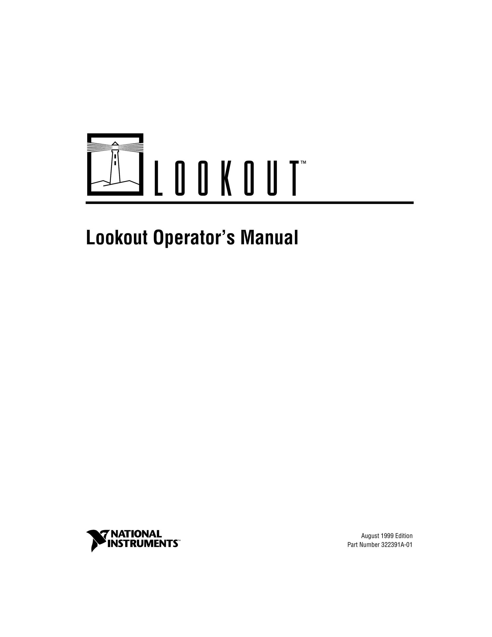 National Instruments 322391A-01 Vacuum Cleaner User Manual