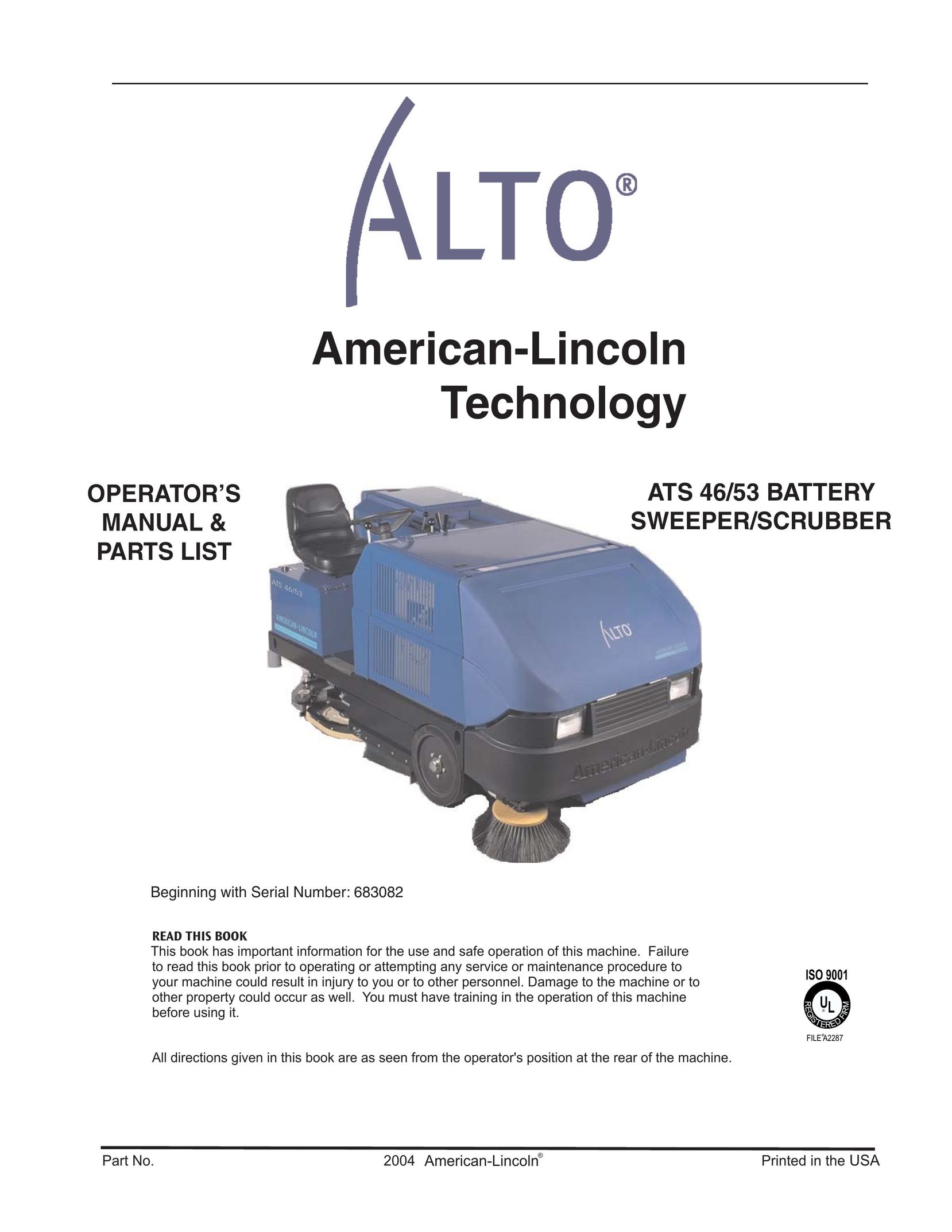 Nilfisk-ALTO 46/53 Vacuum Cleaner User Manual