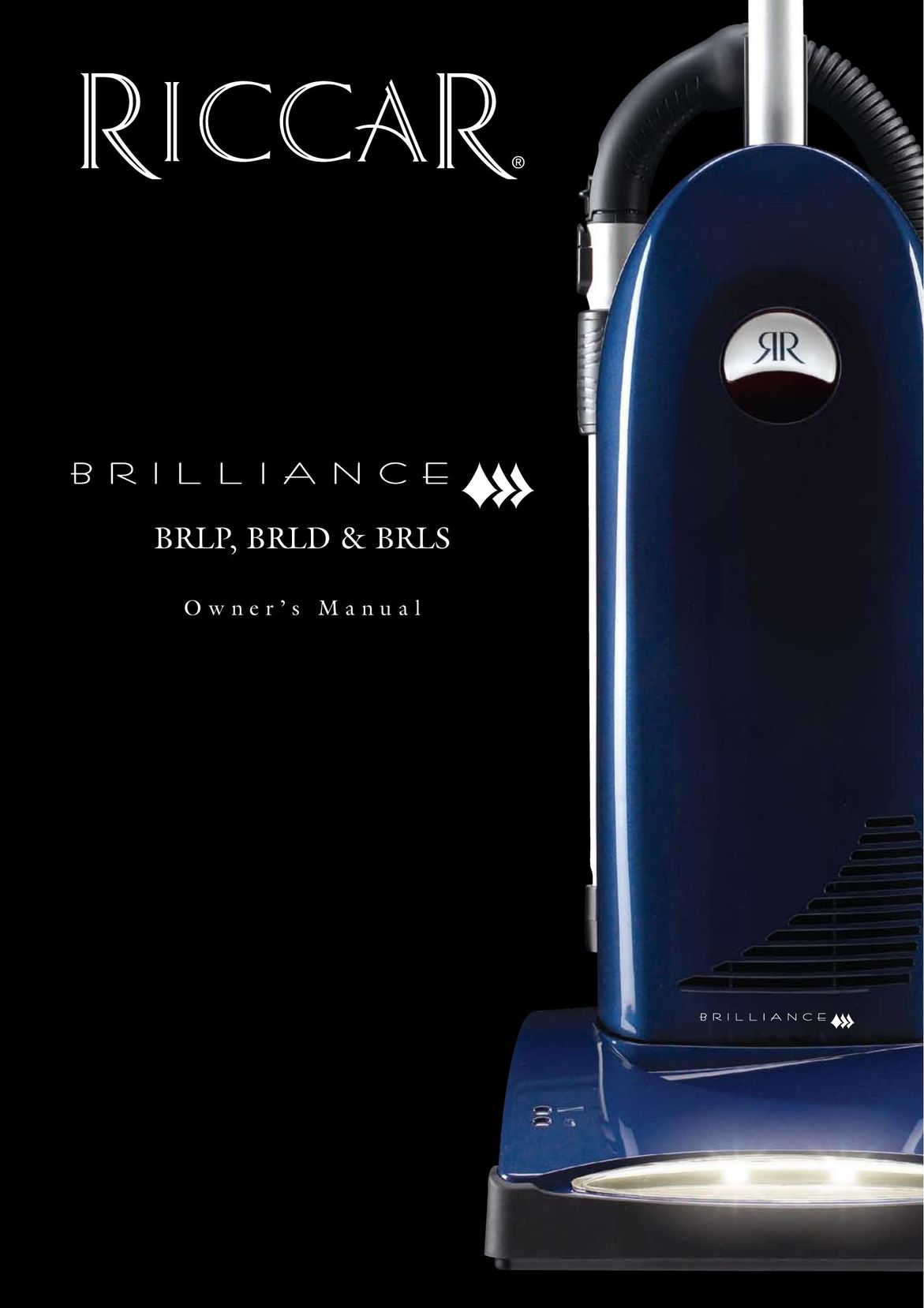 Riccar BRLD Vacuum Cleaner User Manual