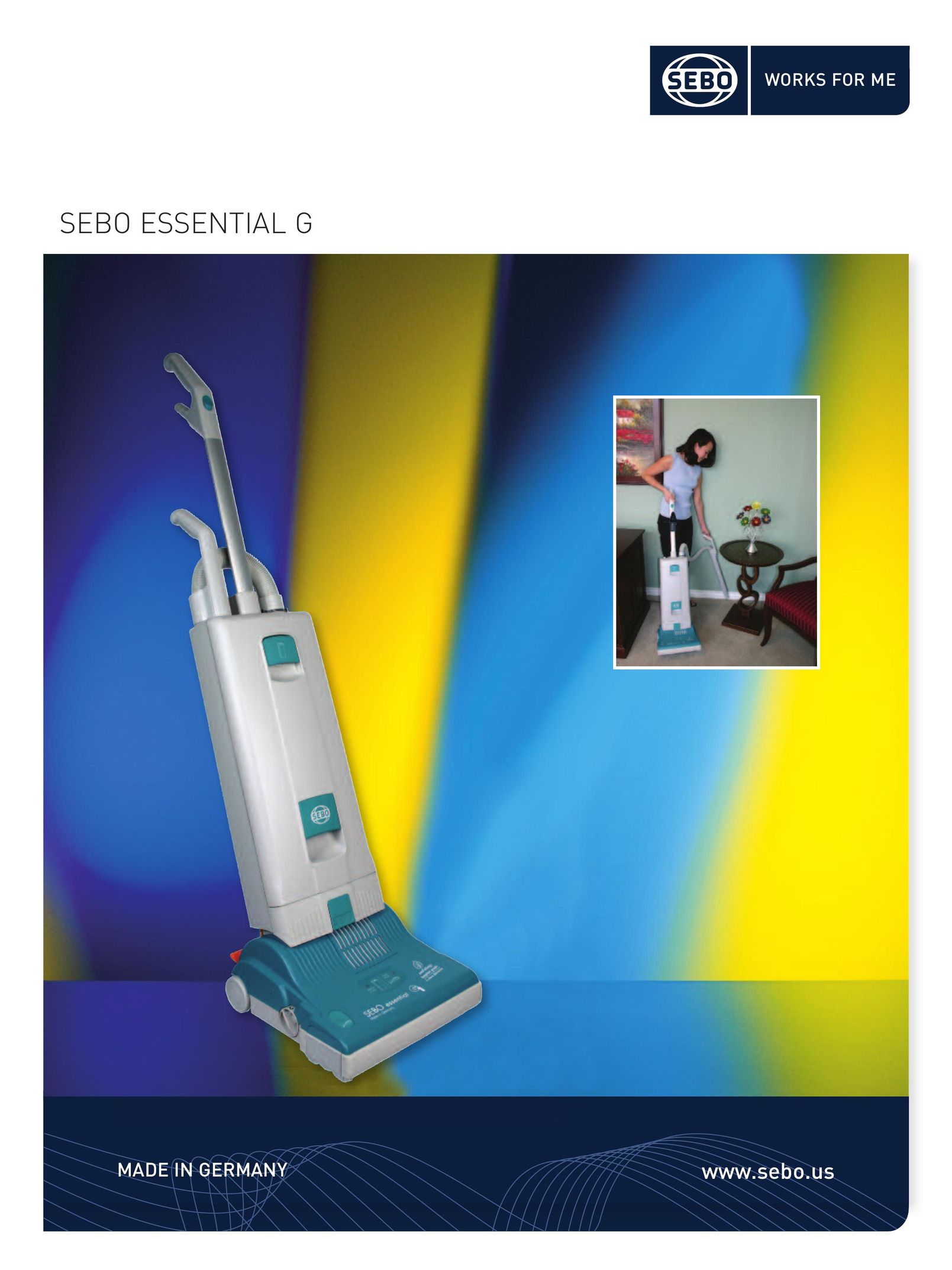 Sebo 9591AT Vacuum Cleaner User Manual