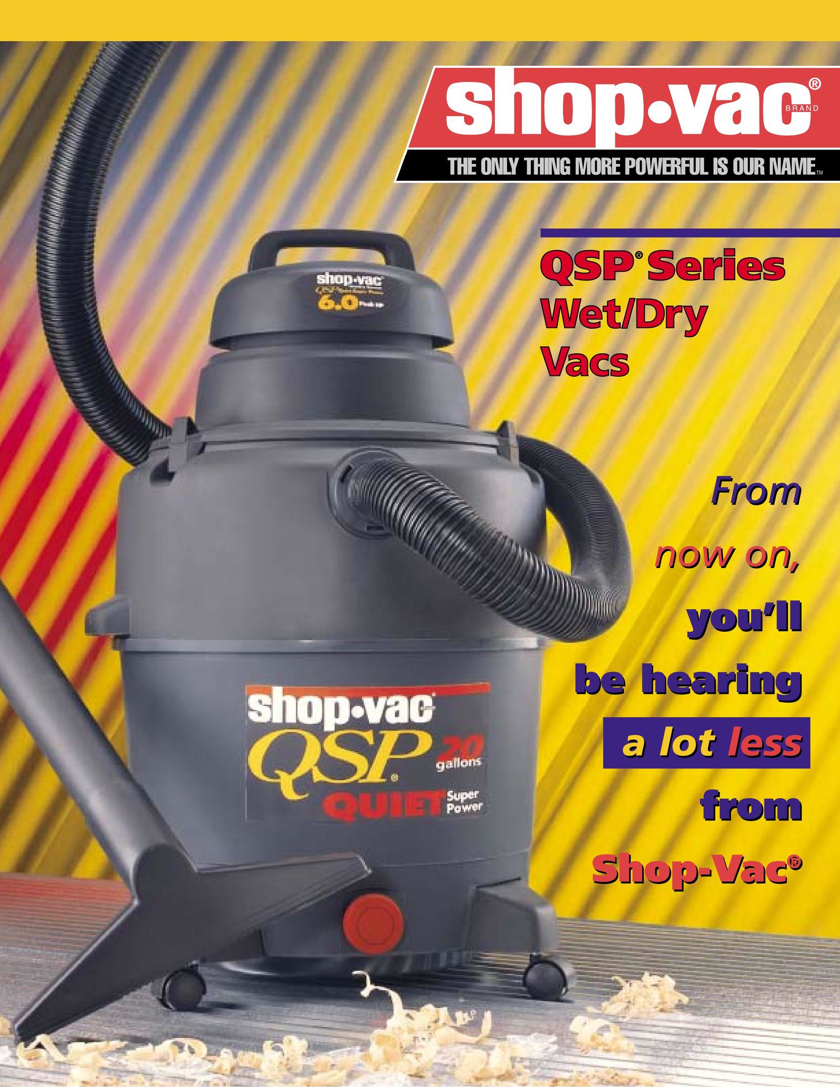 Shop-Vac QSP Series Vacuum Cleaner User Manual