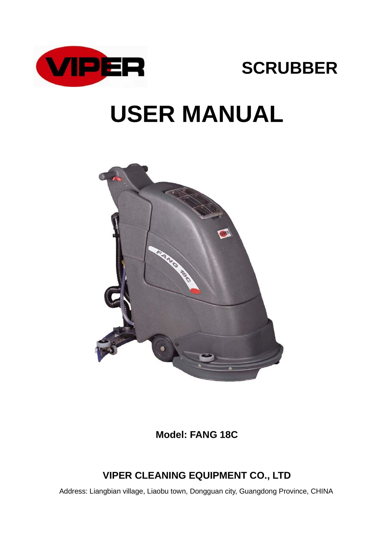 Viper FANG 18C Vacuum Cleaner User Manual