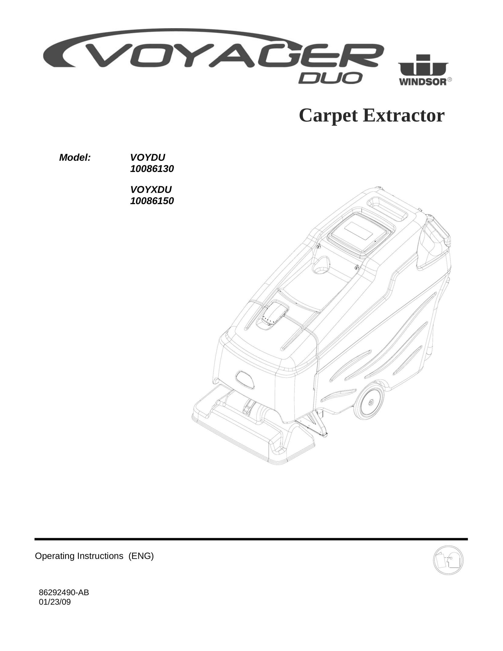 Windsor 10086130 Vacuum Cleaner User Manual