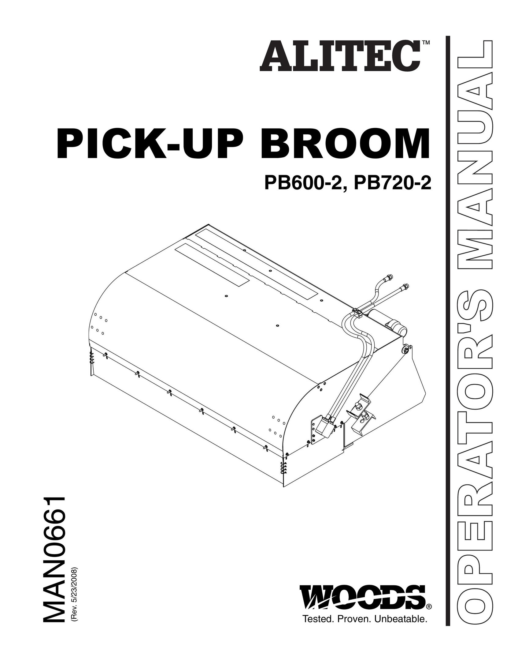 Woods Equipment PB600-2 Vacuum Cleaner User Manual