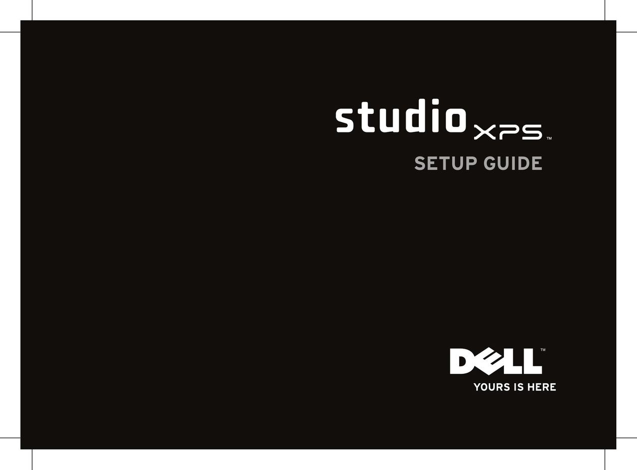 Dell XPS Water Heater User Manual