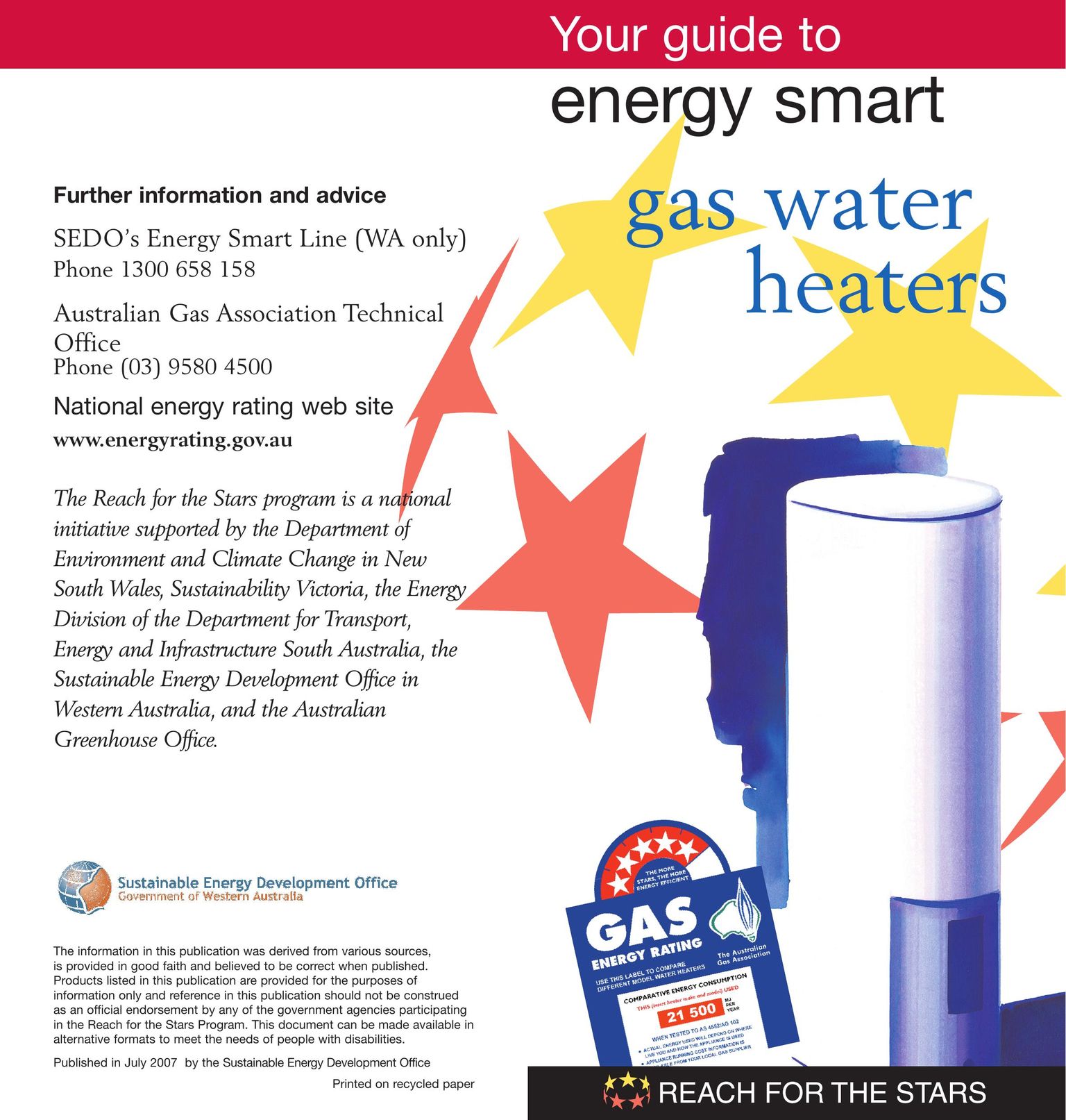 Energy Tech Laboratories SS120 Water Heater User Manual