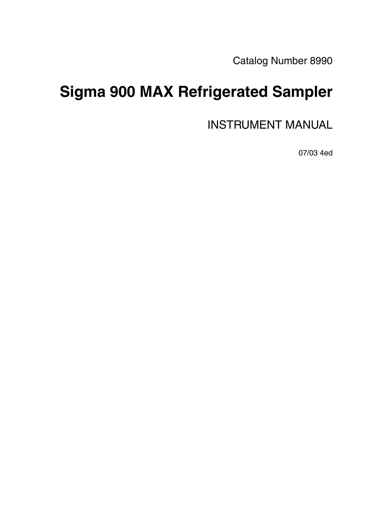 Hach 900 MAX Water Heater User Manual