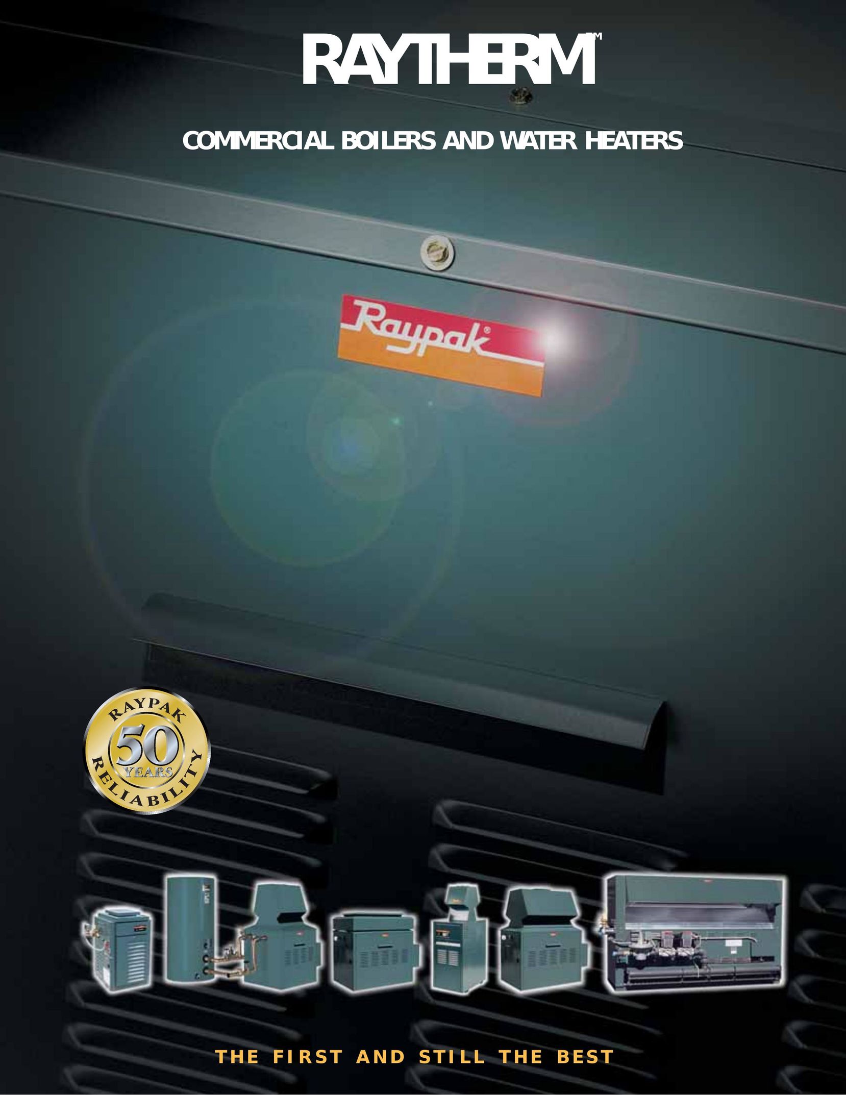 Raypak Commercial Boilers And Water Heater Water Heater User Manual