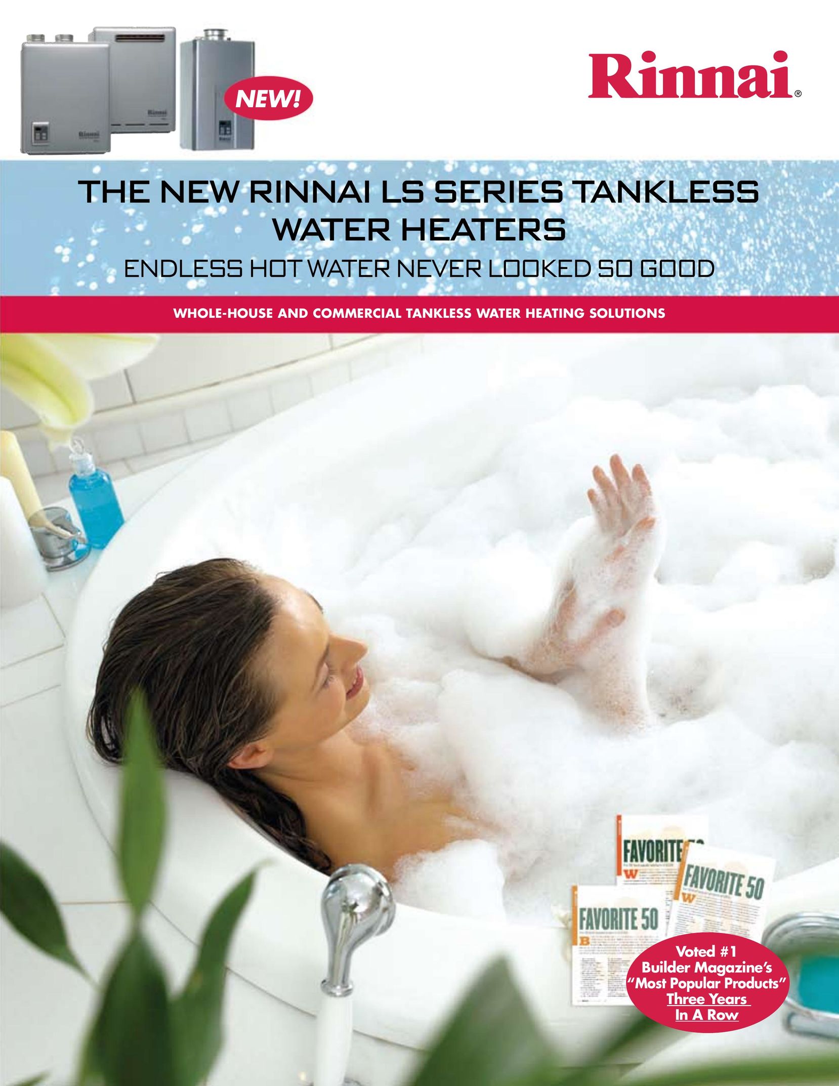Rinnai R98LS Water Heater User Manual