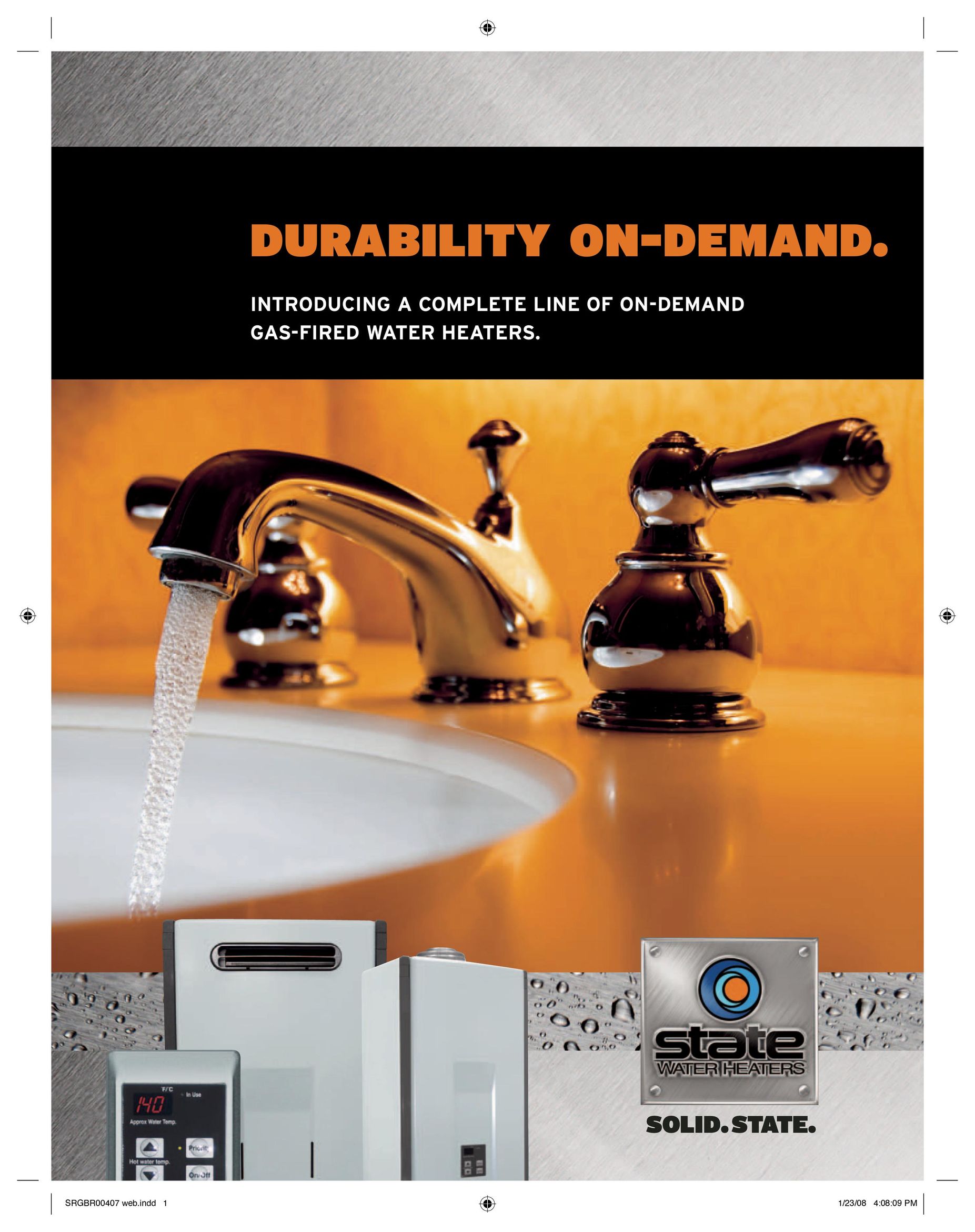 State Industries Gas-Fired Water Heaters Water Heater User Manual