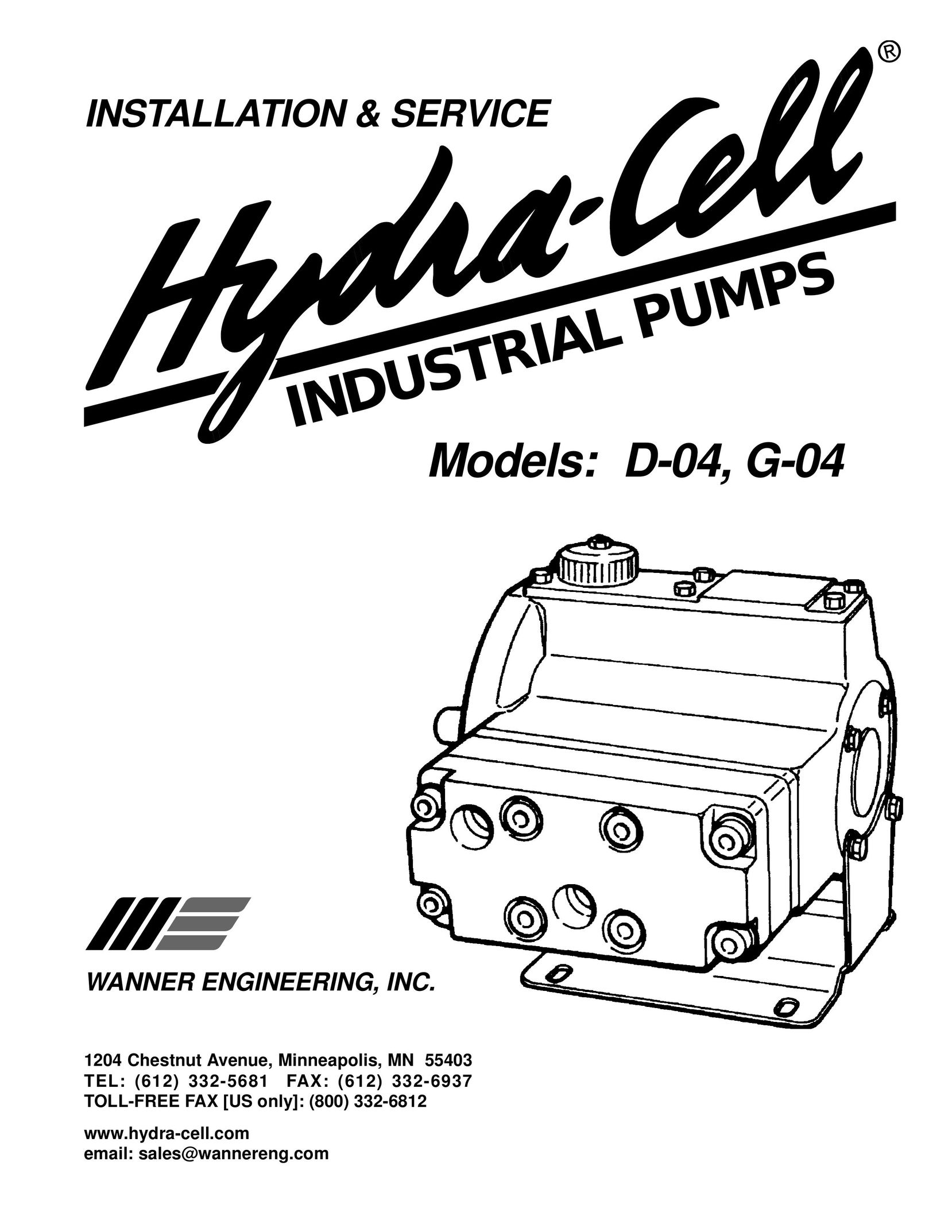 HP (Hewlett-Packard) D-04 Water Pump User Manual
