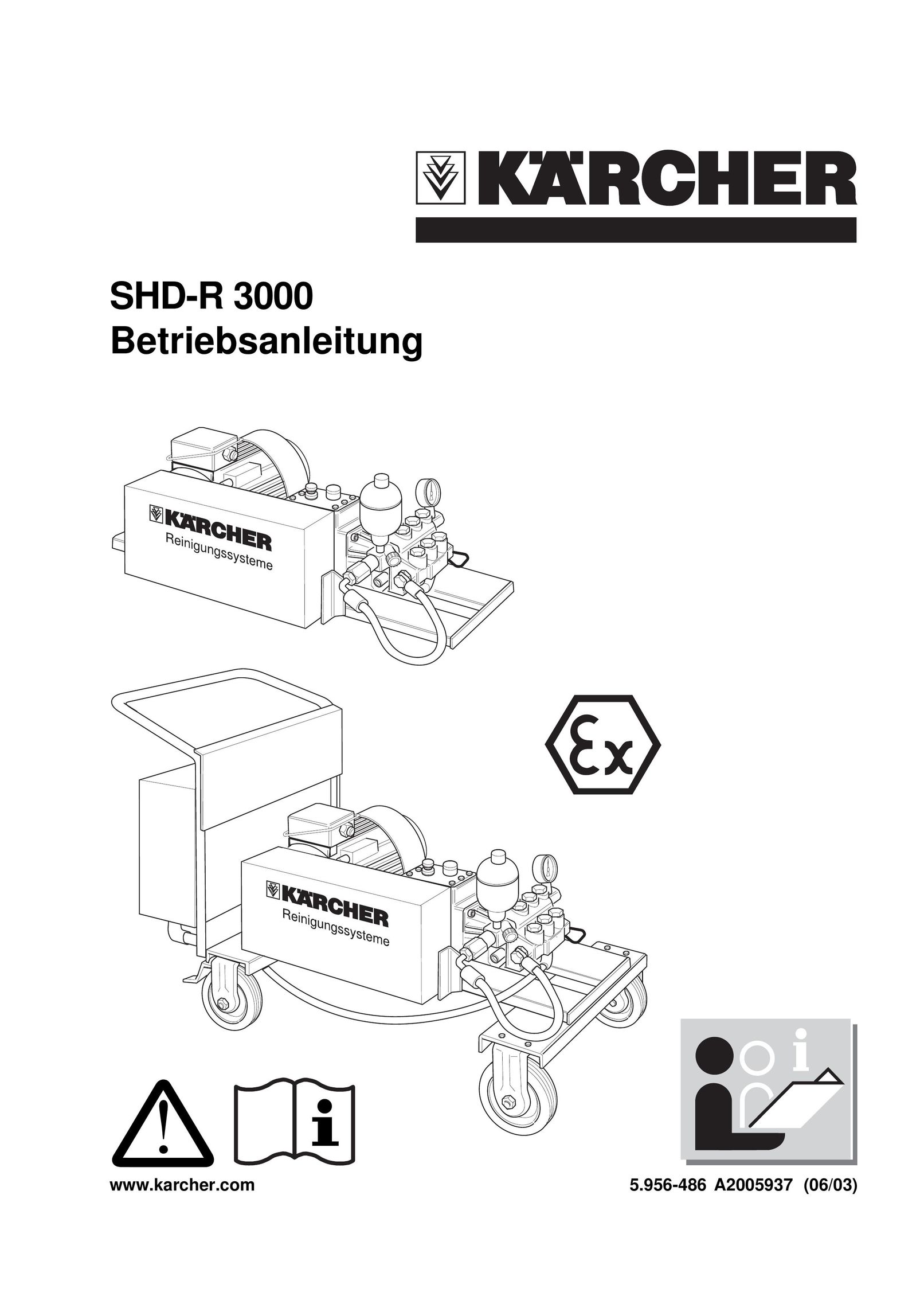 Karcher SHD-R 3000 Water Pump User Manual