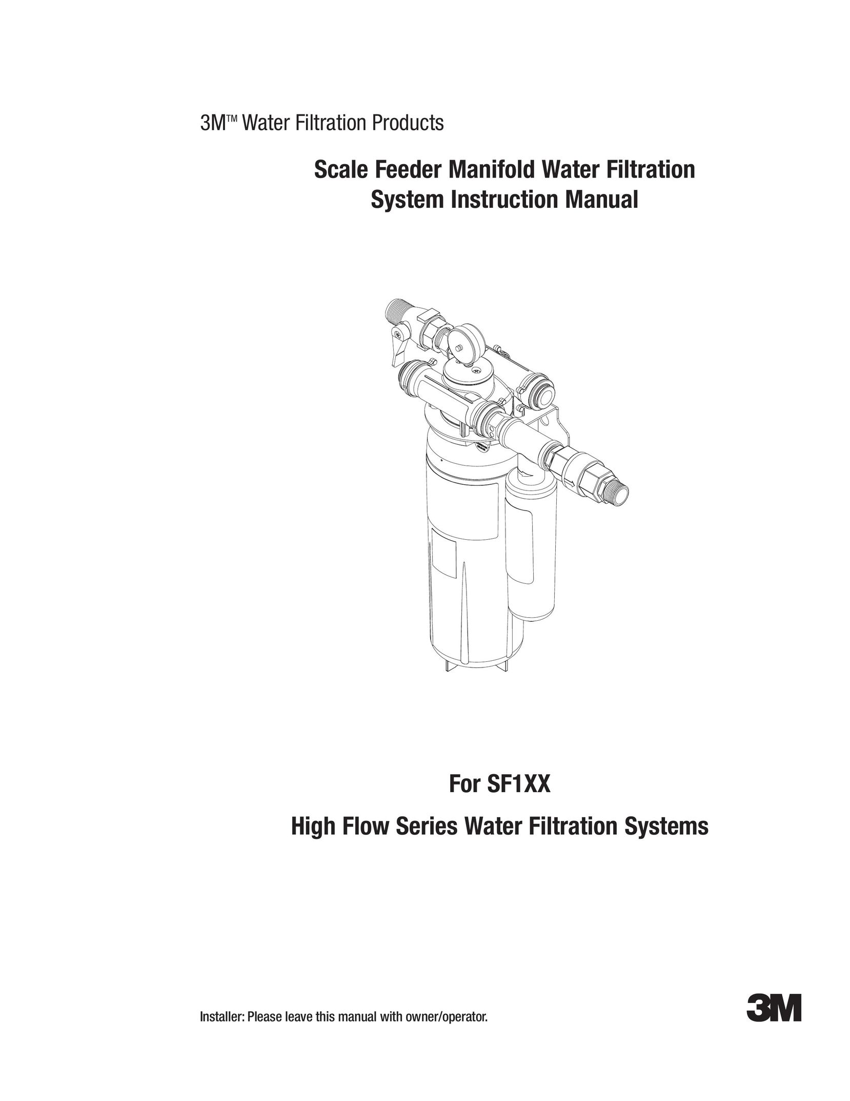 3M SF1XX Water System User Manual