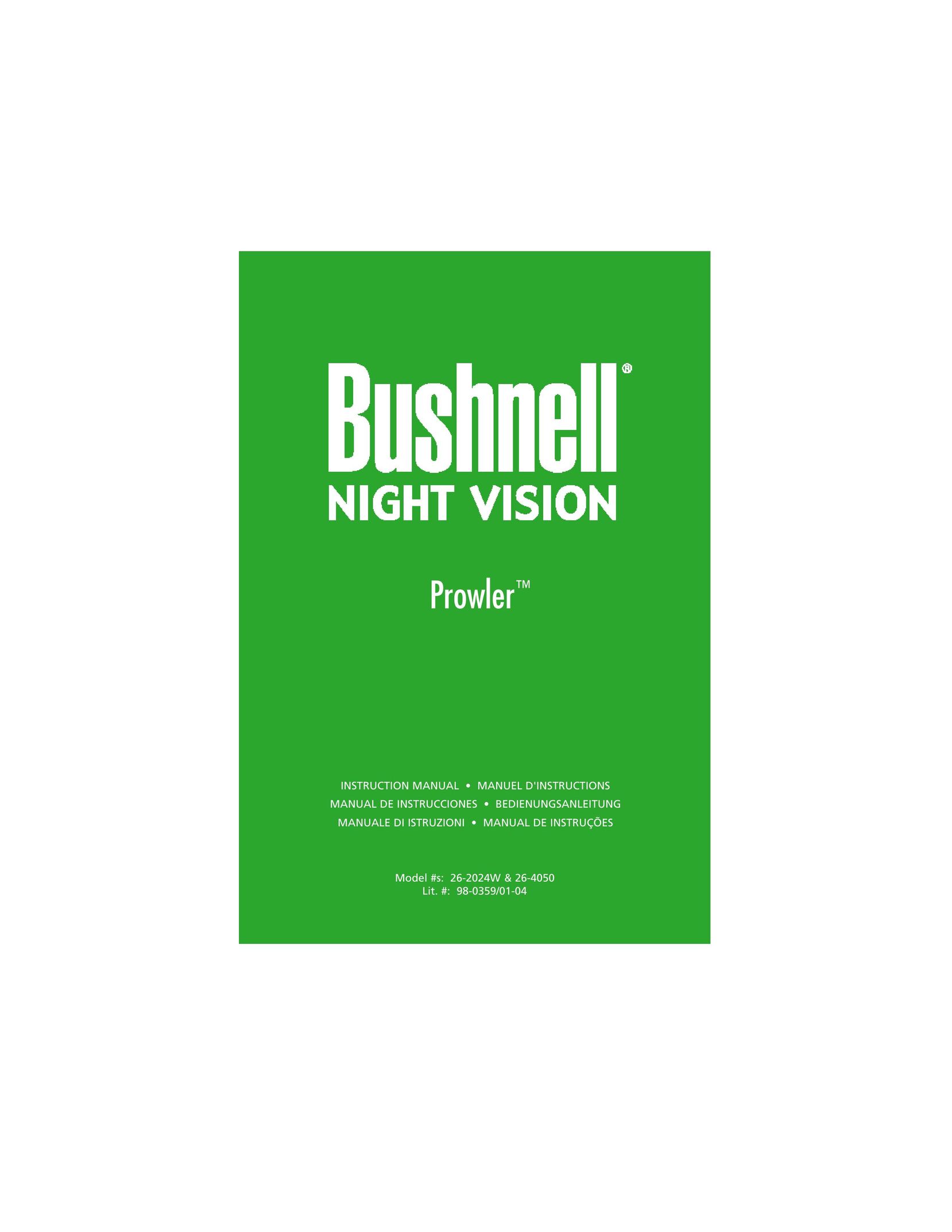 Bushnell 26-2024W Appliance Trim Kit User Manual