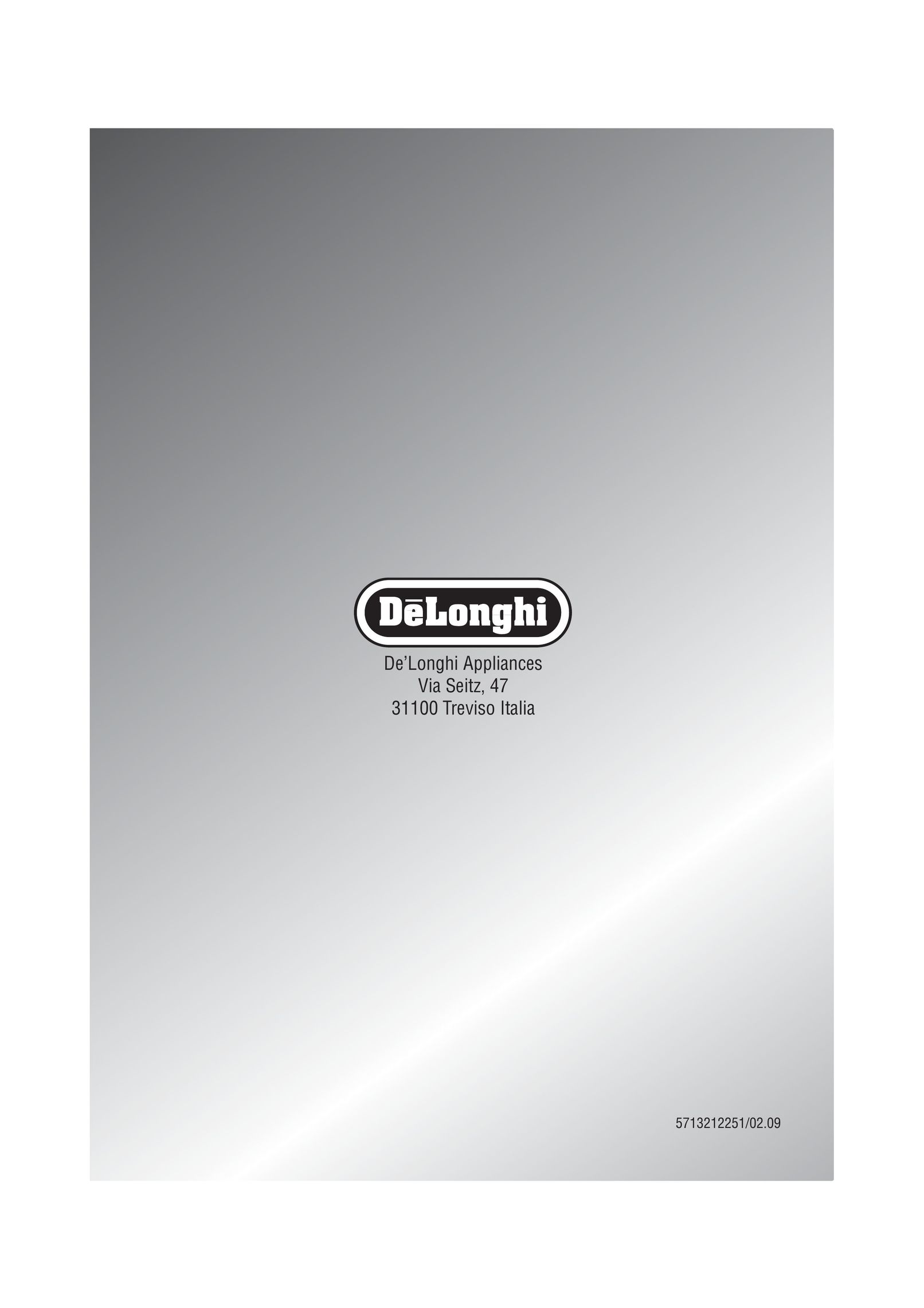 DeLonghi 31100 Appliance Trim Kit User Manual