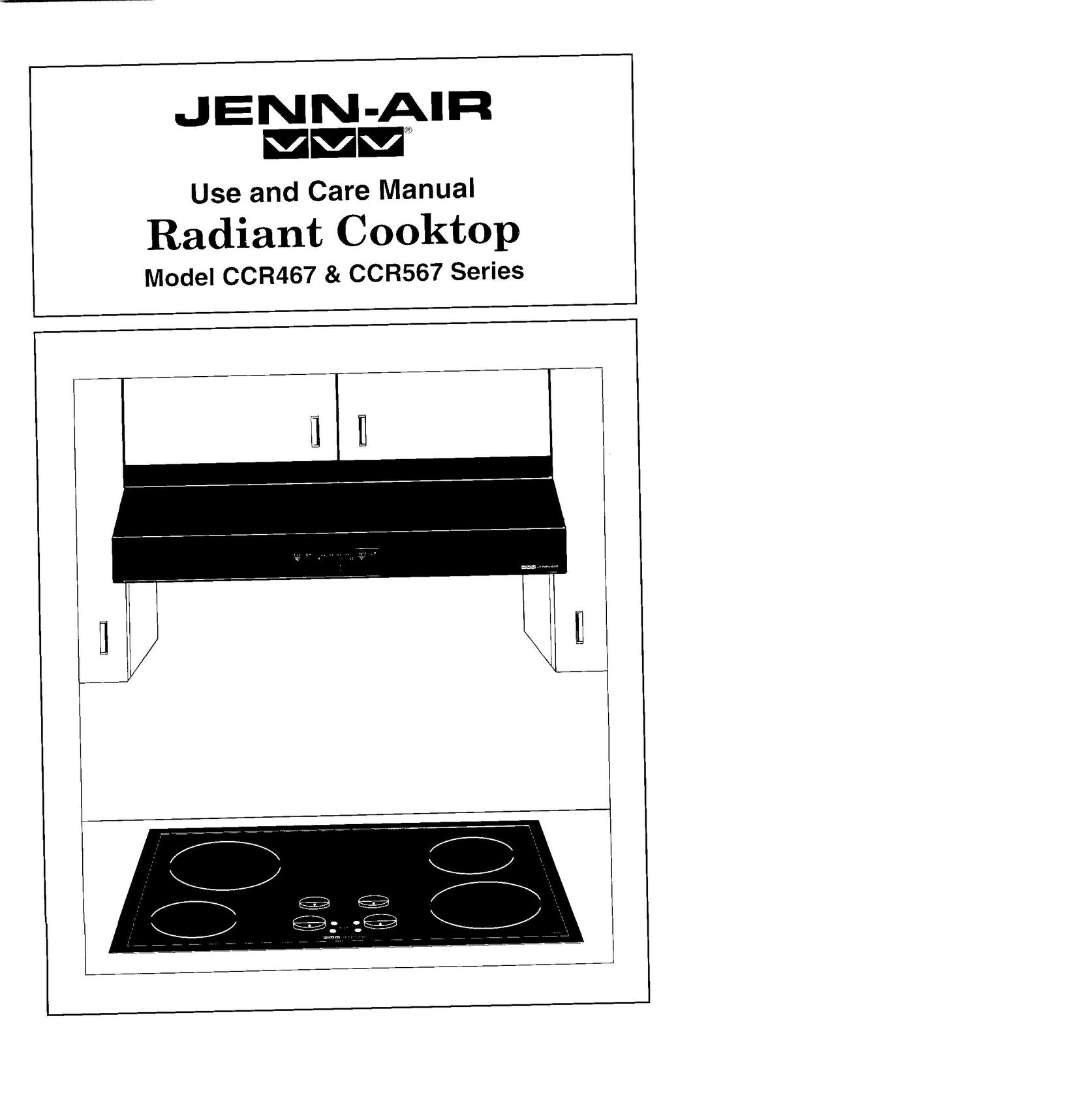 Jenn-Air CCR467 Appliance Trim Kit User Manual