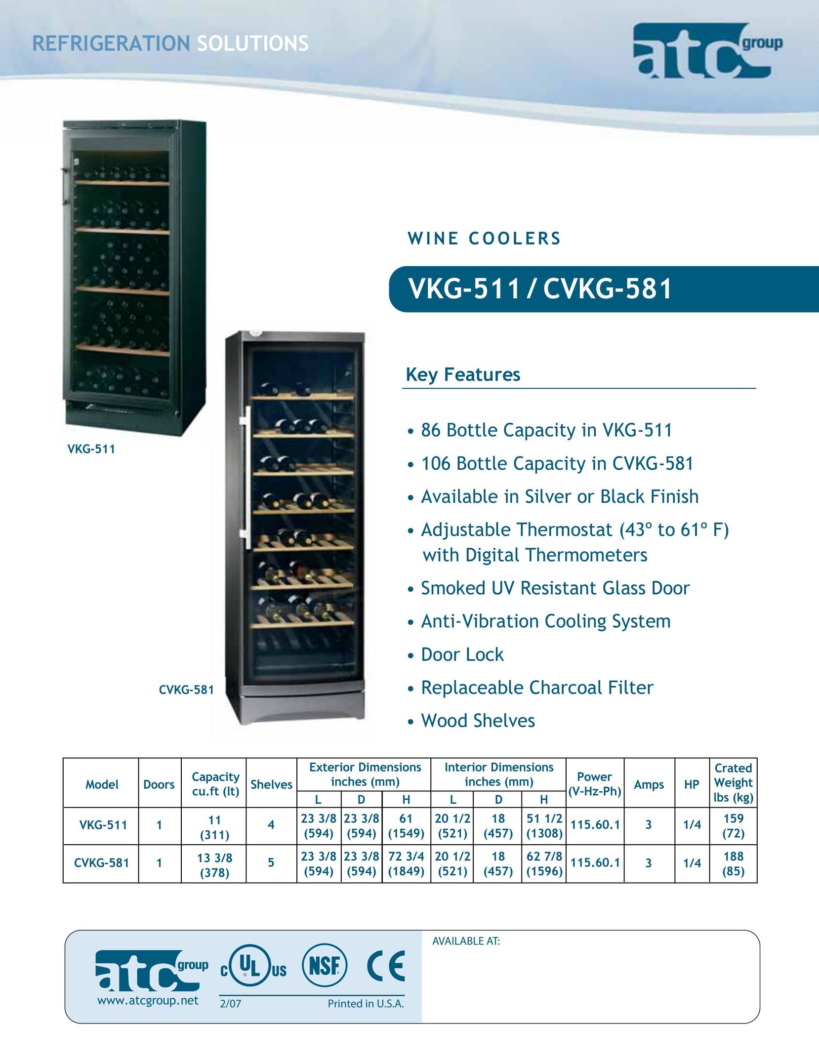 ATC Group CVKG-581 Beverage Dispenser User Manual