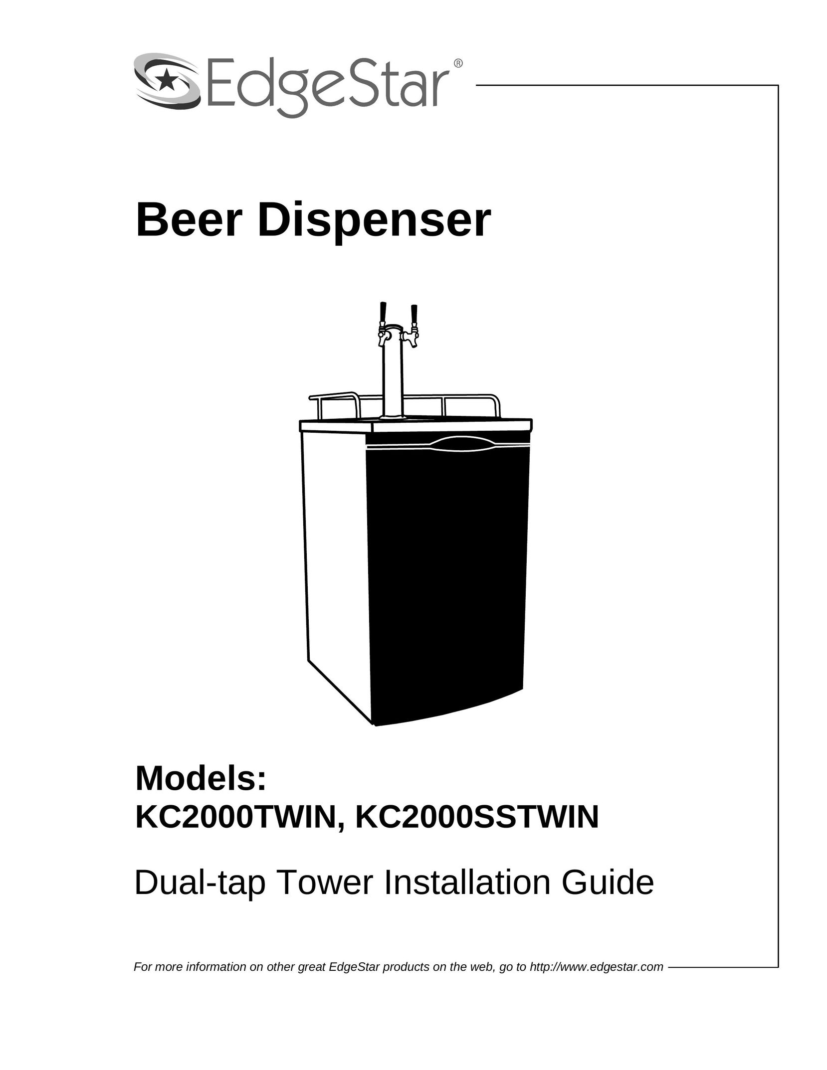 EdgeStar KC2000SSTWIN Beverage Dispenser User Manual