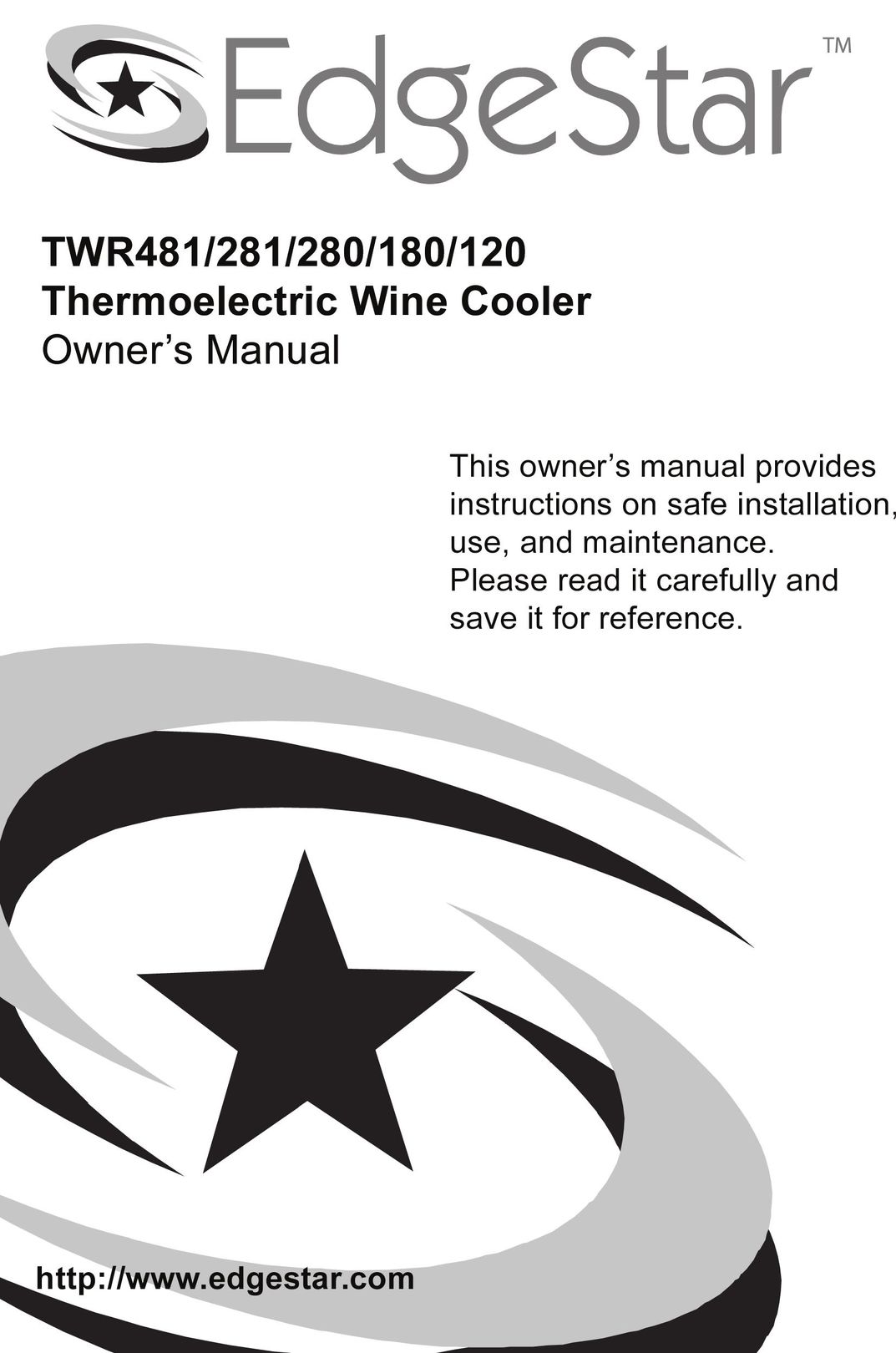 EdgeStar TWR120 Beverage Dispenser User Manual