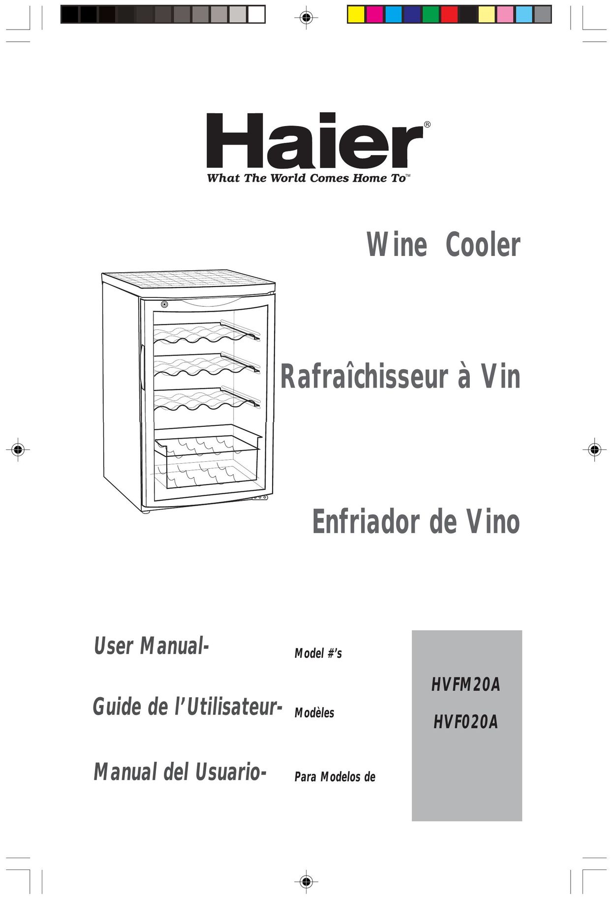 Haier HVF020A Beverage Dispenser User Manual