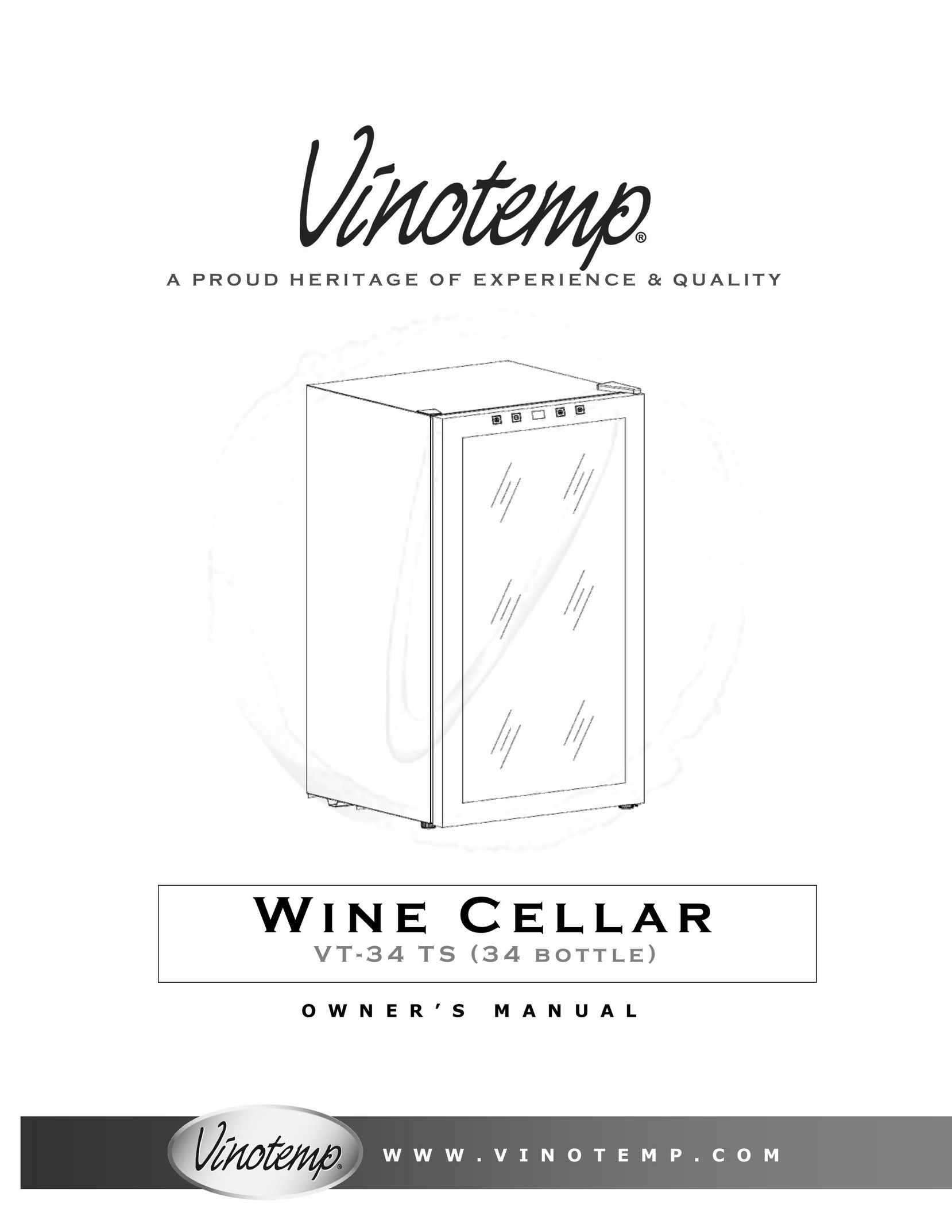 Vinotemp VT-34 TS Beverage Dispenser User Manual