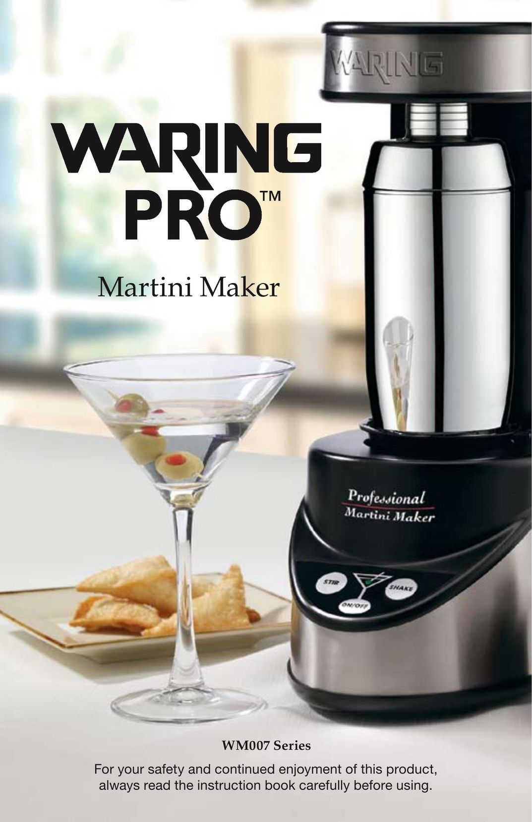 Waring WM007 Beverage Dispenser User Manual