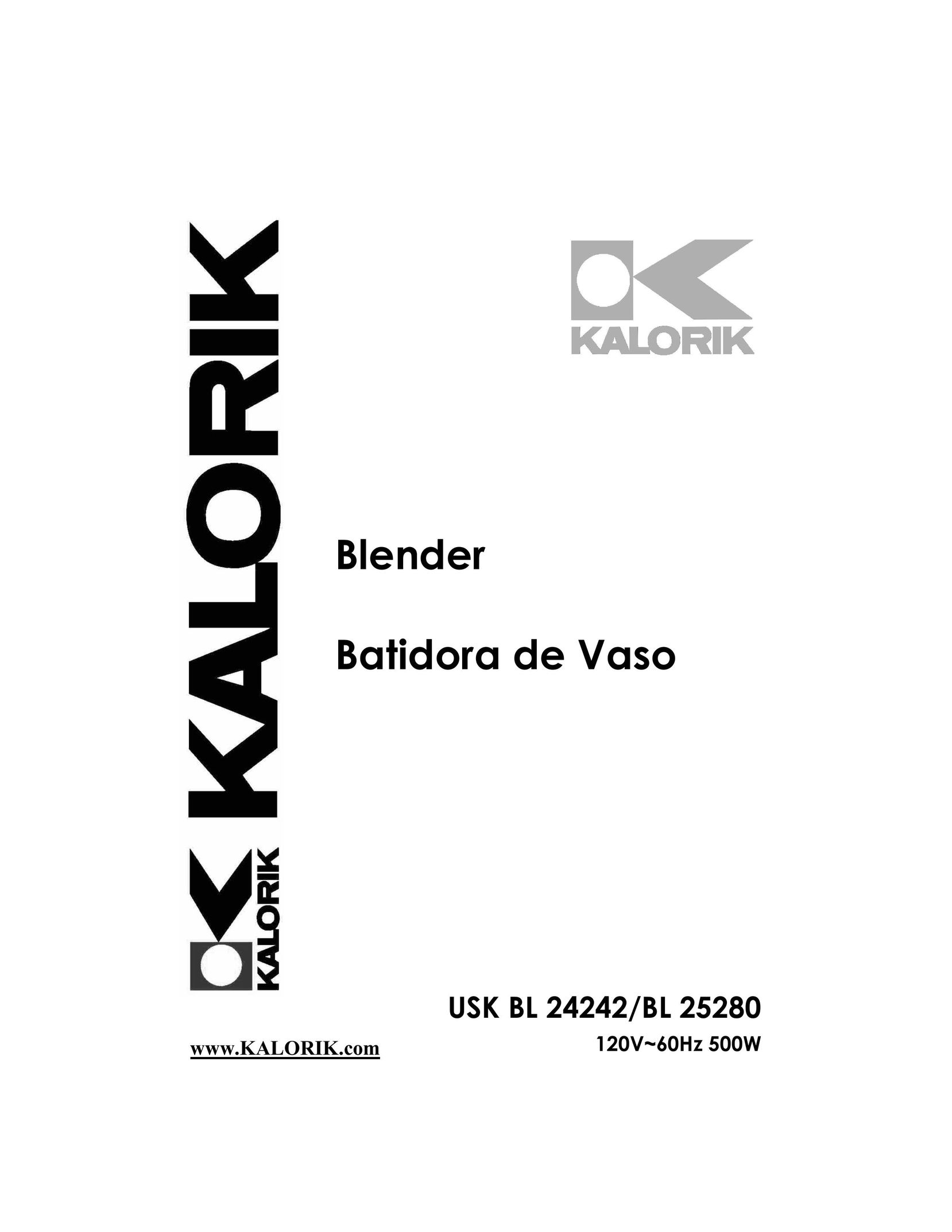 Kalorik BL 24242 Blender User Manual