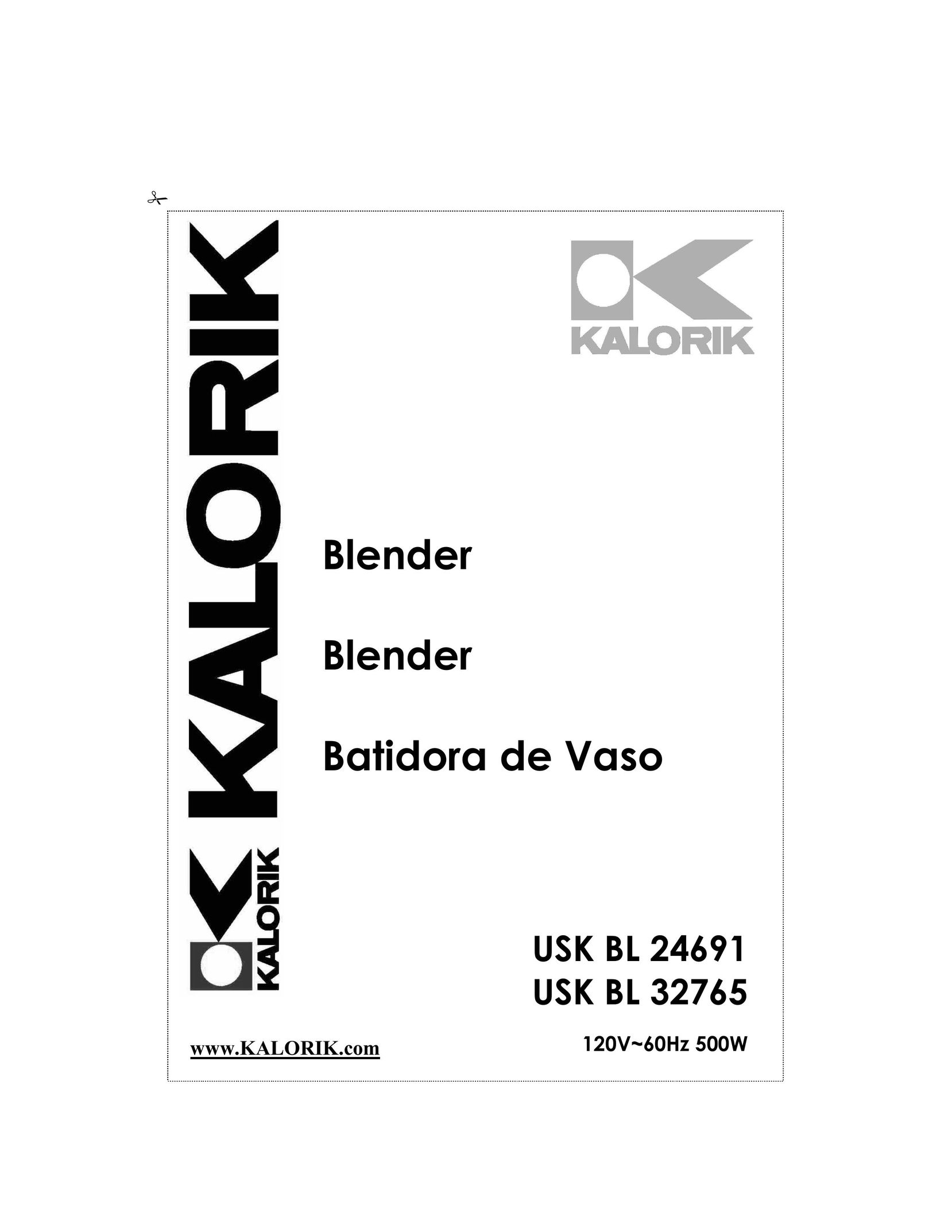 Kalorik USK BL 24691 Blender User Manual