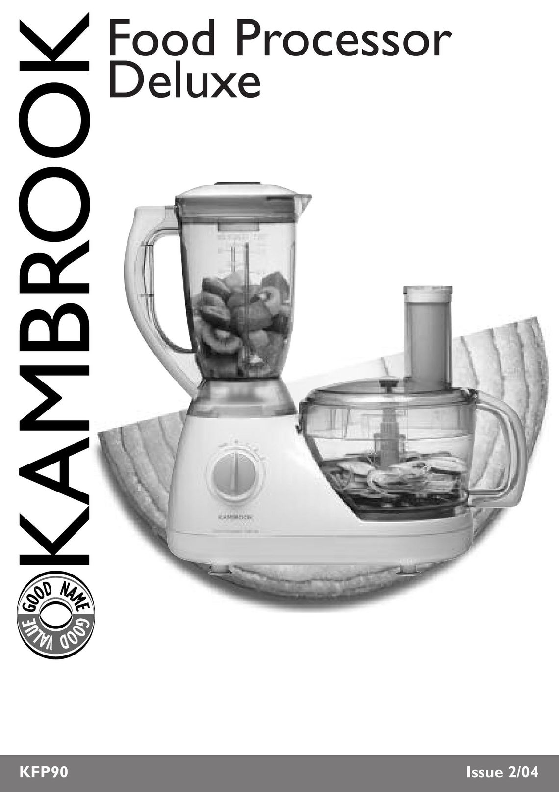Kambrook KFP90 Blender User Manual