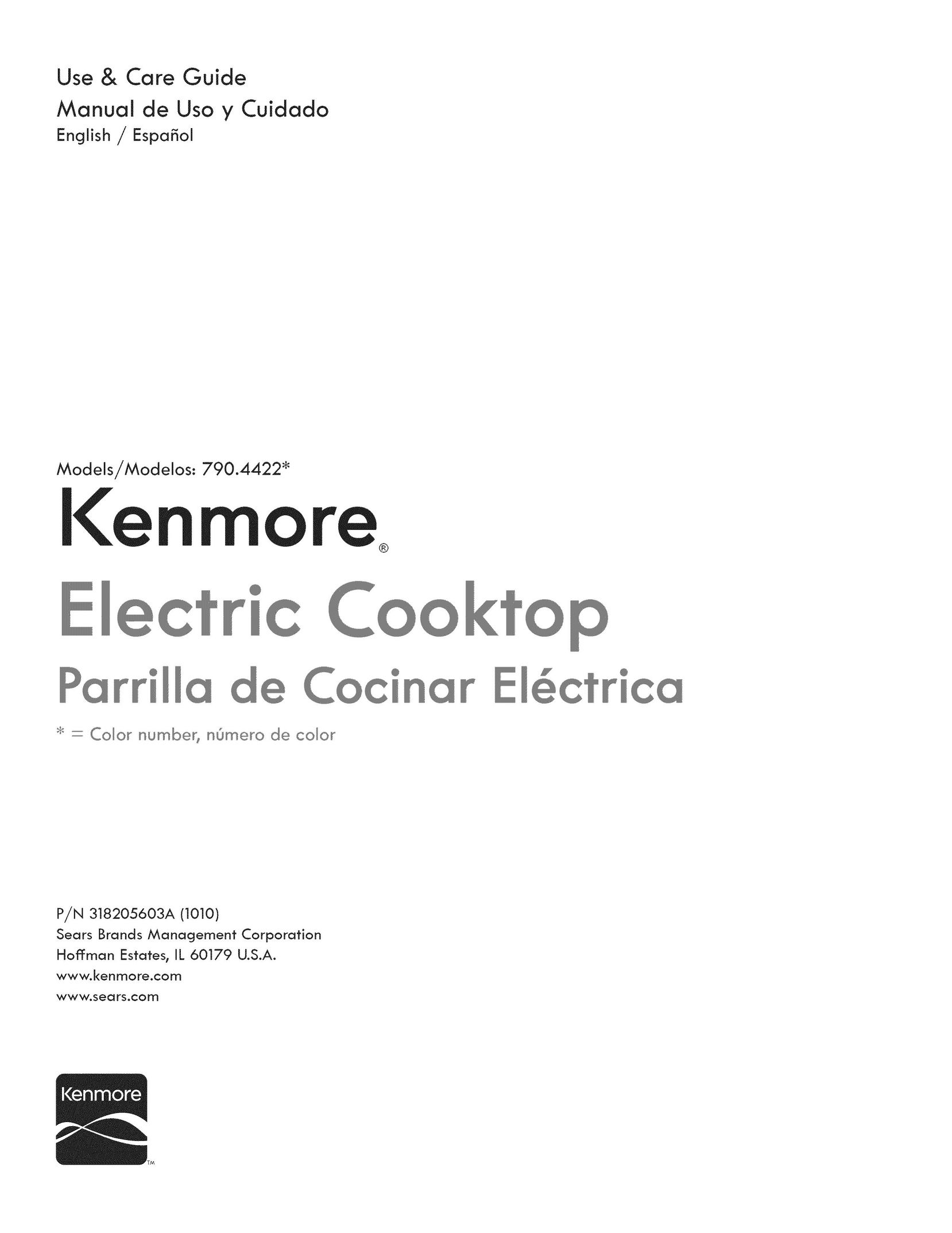 Kenmore 790.4422 Blender User Manual