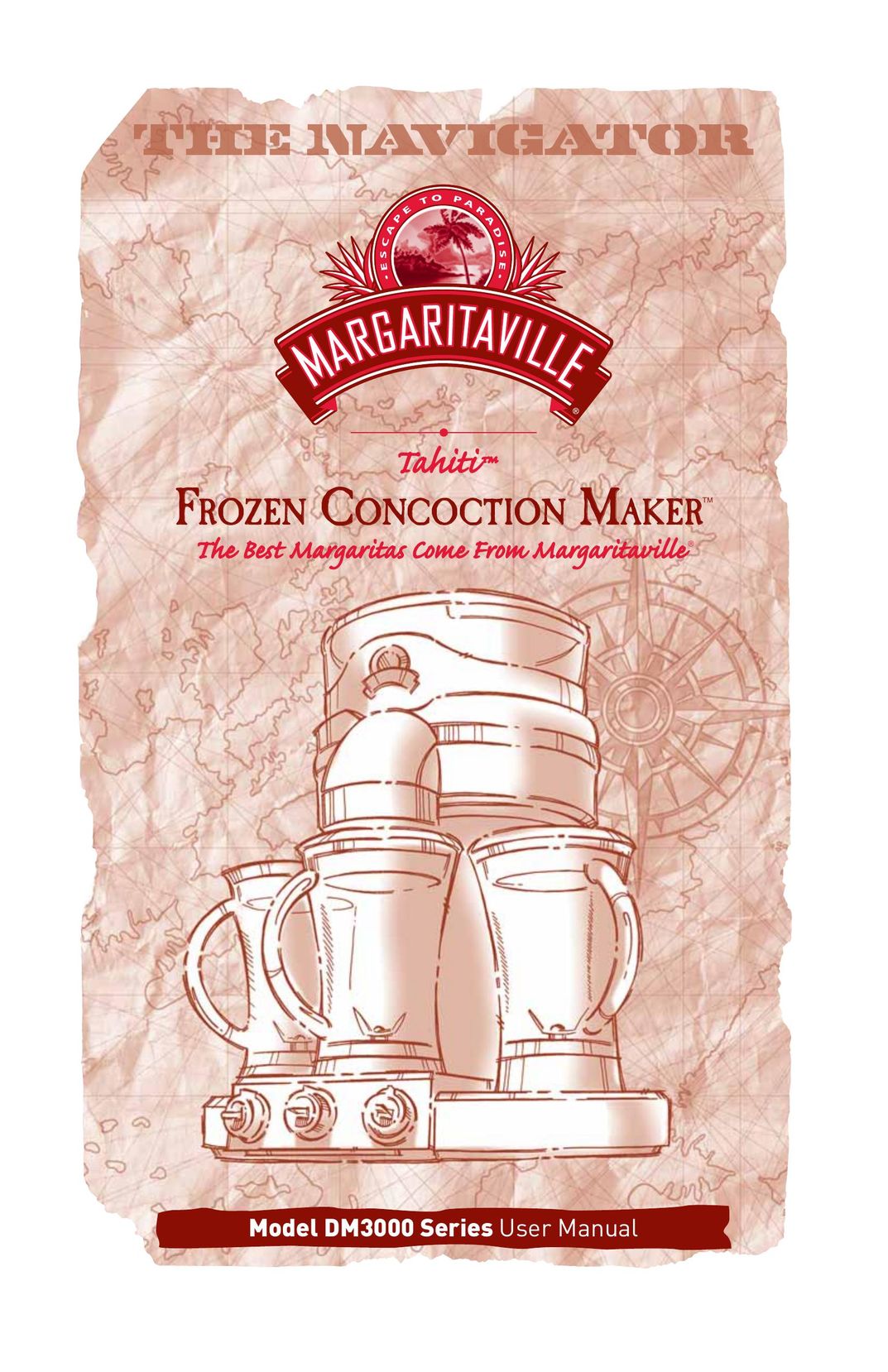 Margaritaville DM3000 Blender User Manual