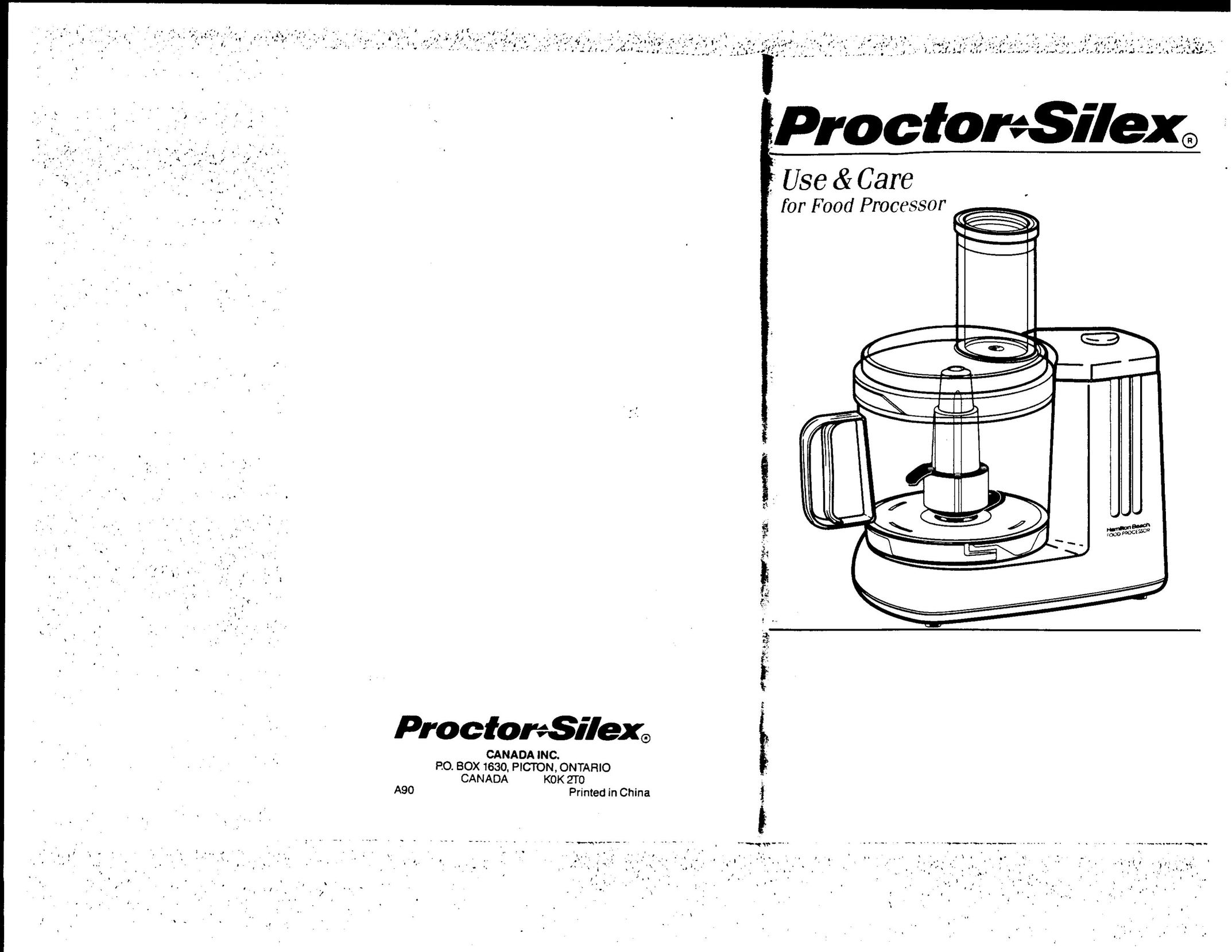 Proctor-Silex 70100 Blender User Manual