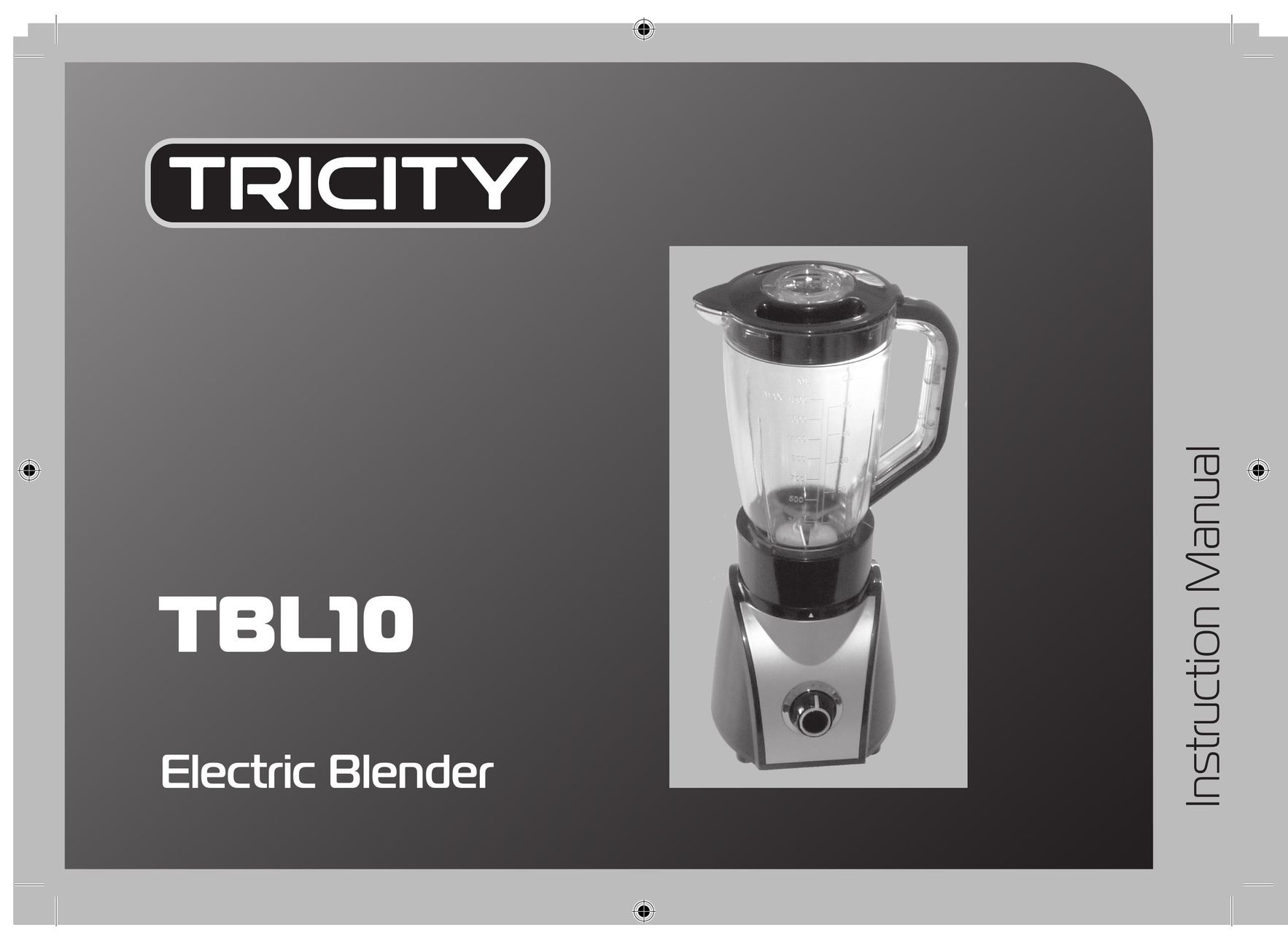 Tricity Bendix TBL10 Blender User Manual