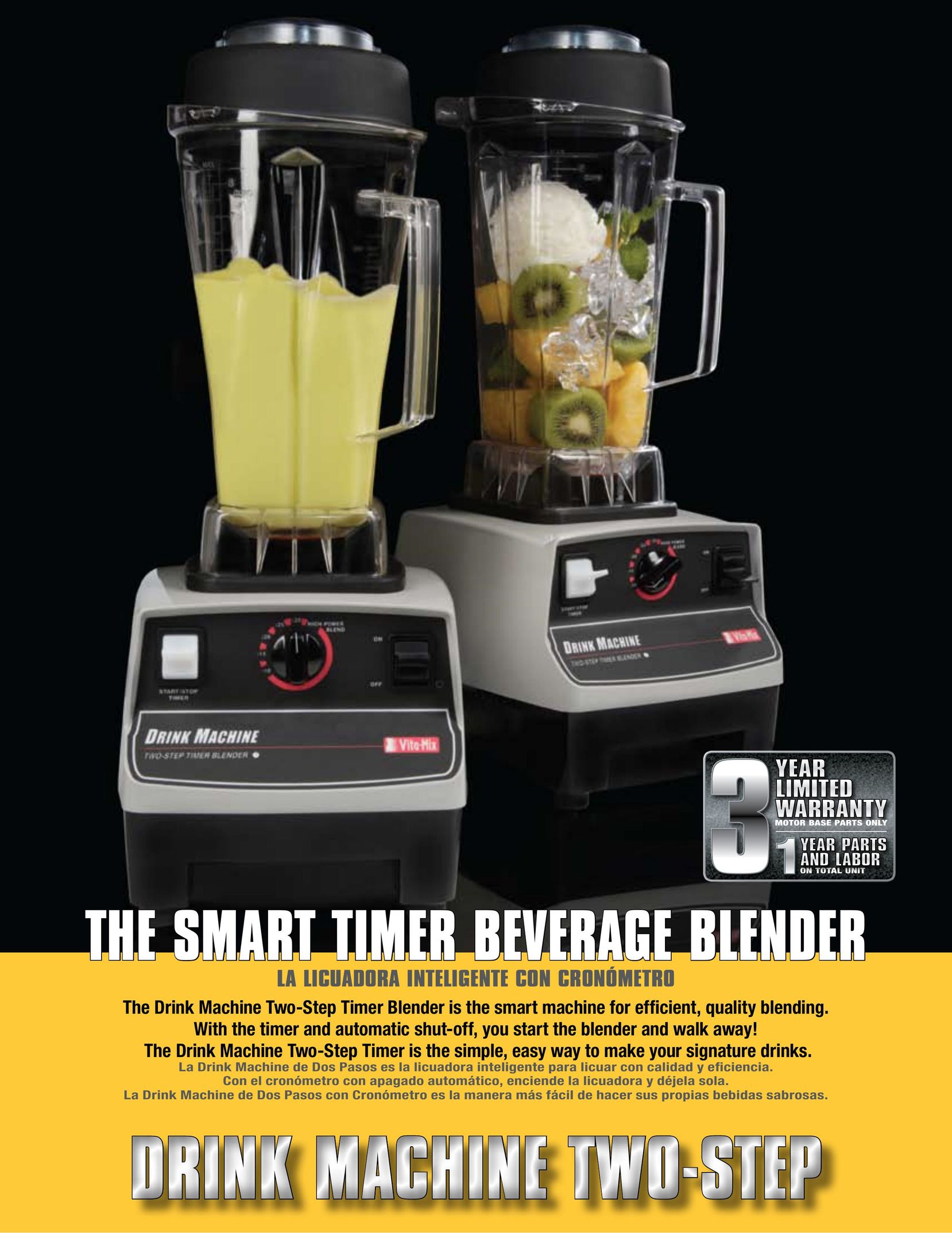 Vita-Mix Smart Timer Beverage Blender Blender User Manual