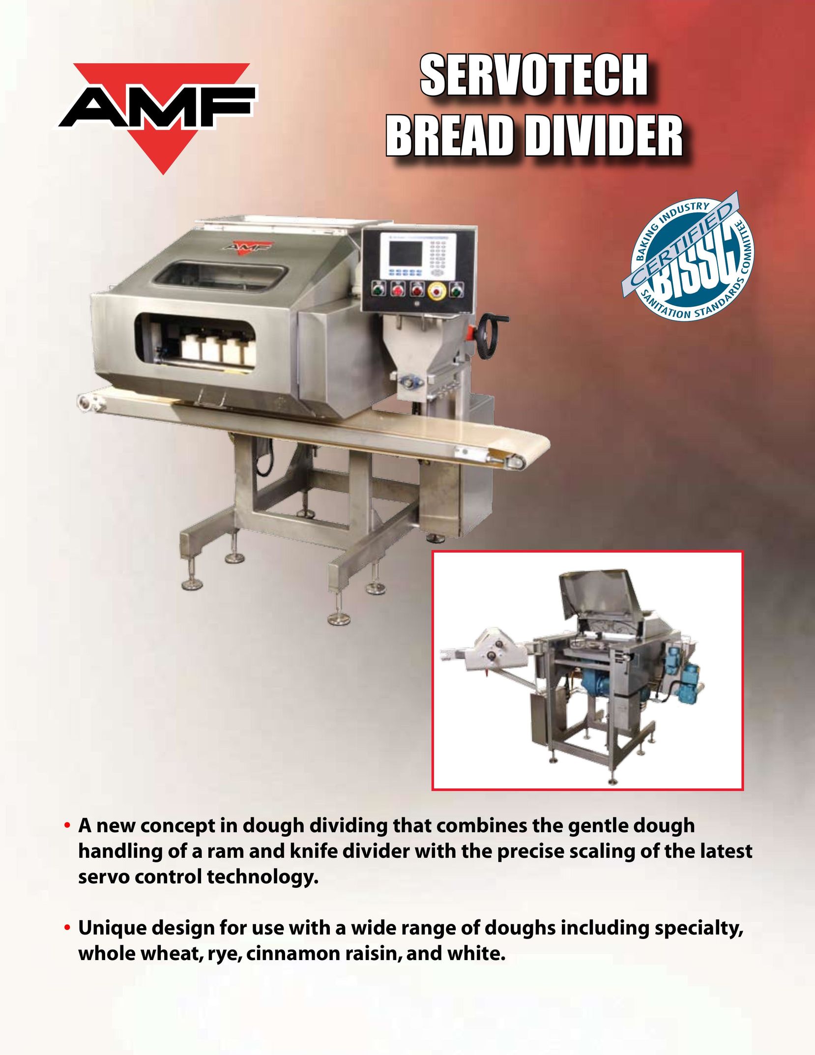 AMF Servotech Bread Maker User Manual