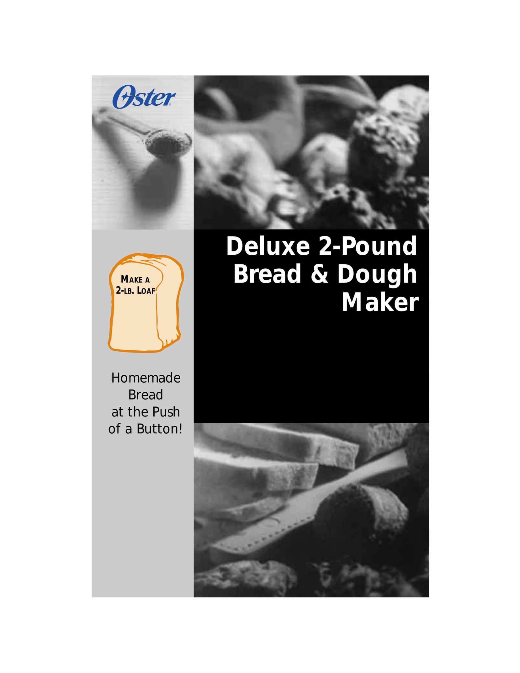 Oster P. N. 101017 Bread Maker User Manual