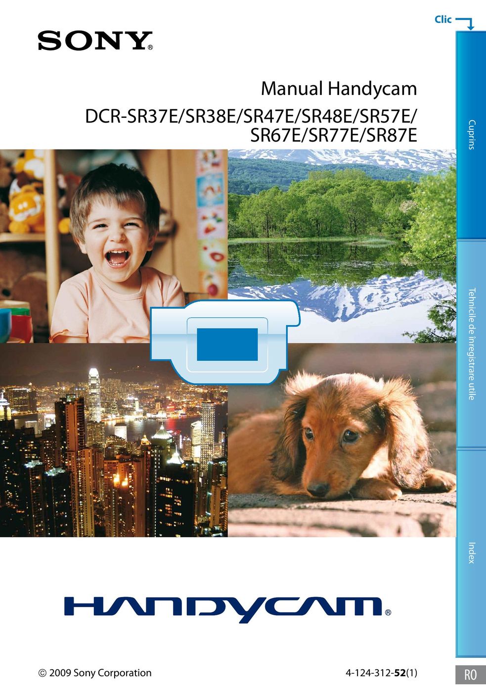 Sony SR47E Can Opener User Manual