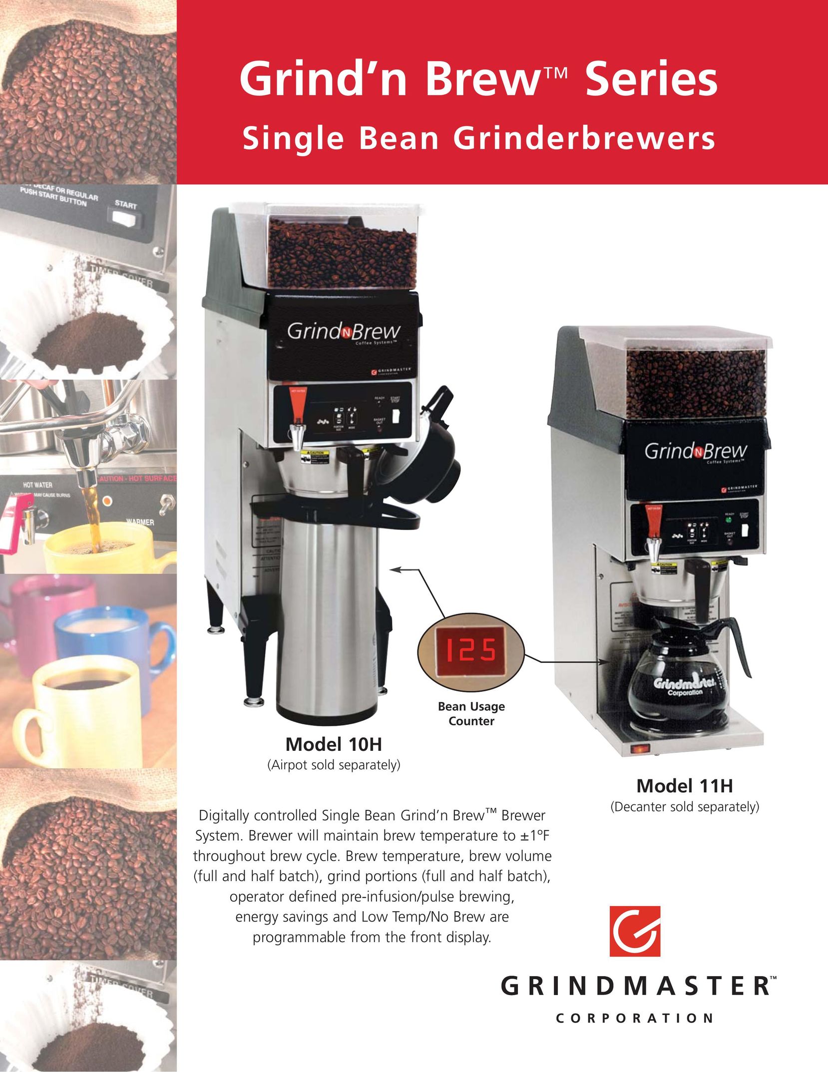 Grindmaster 11H Coffee Grinder User Manual