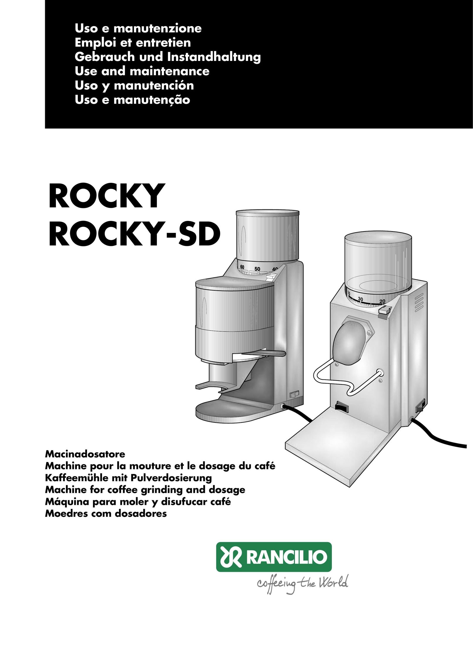 Rancilio ROCKY Coffee Grinder User Manual