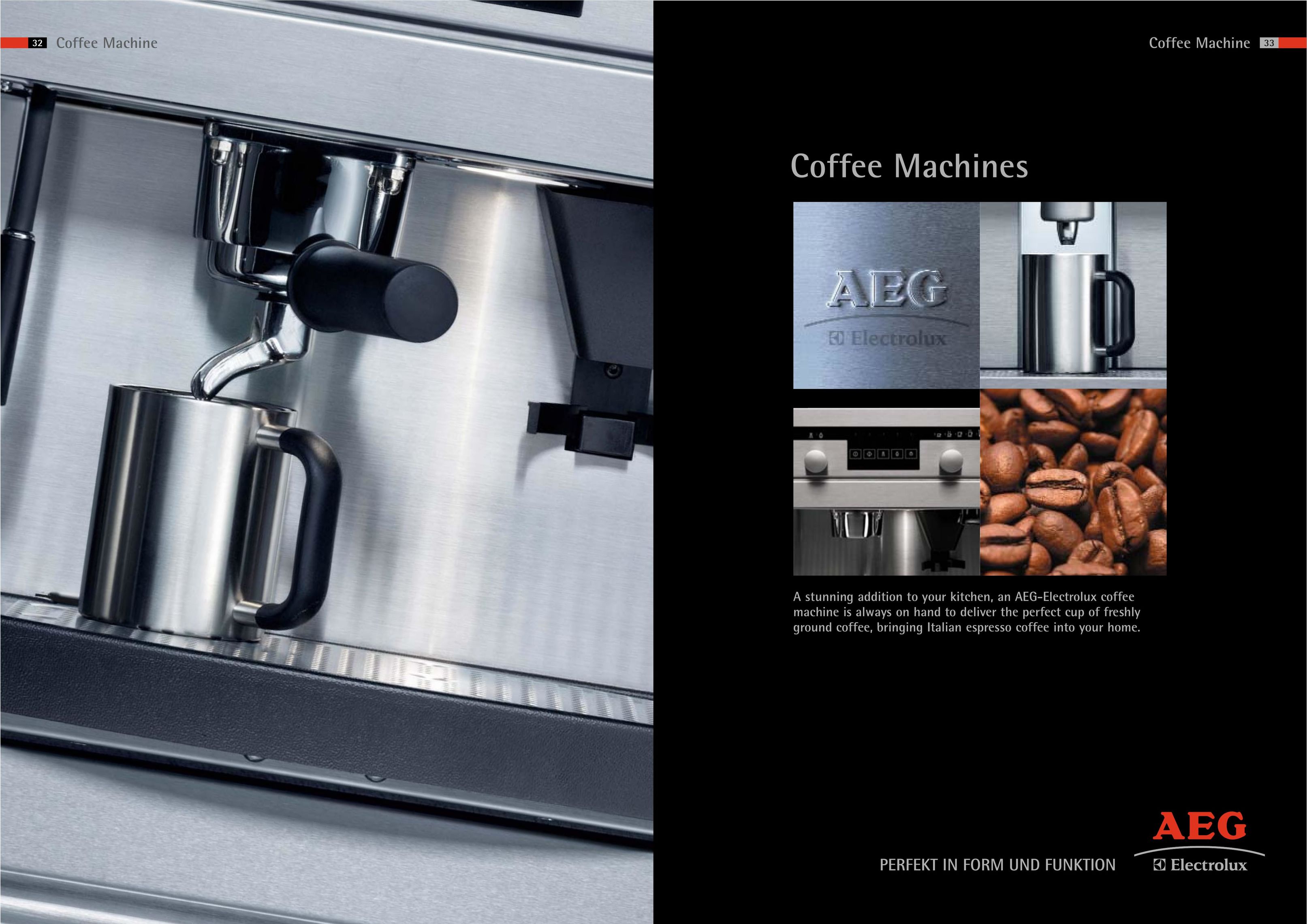 AEG Coffee Machines Coffeemaker User Manual