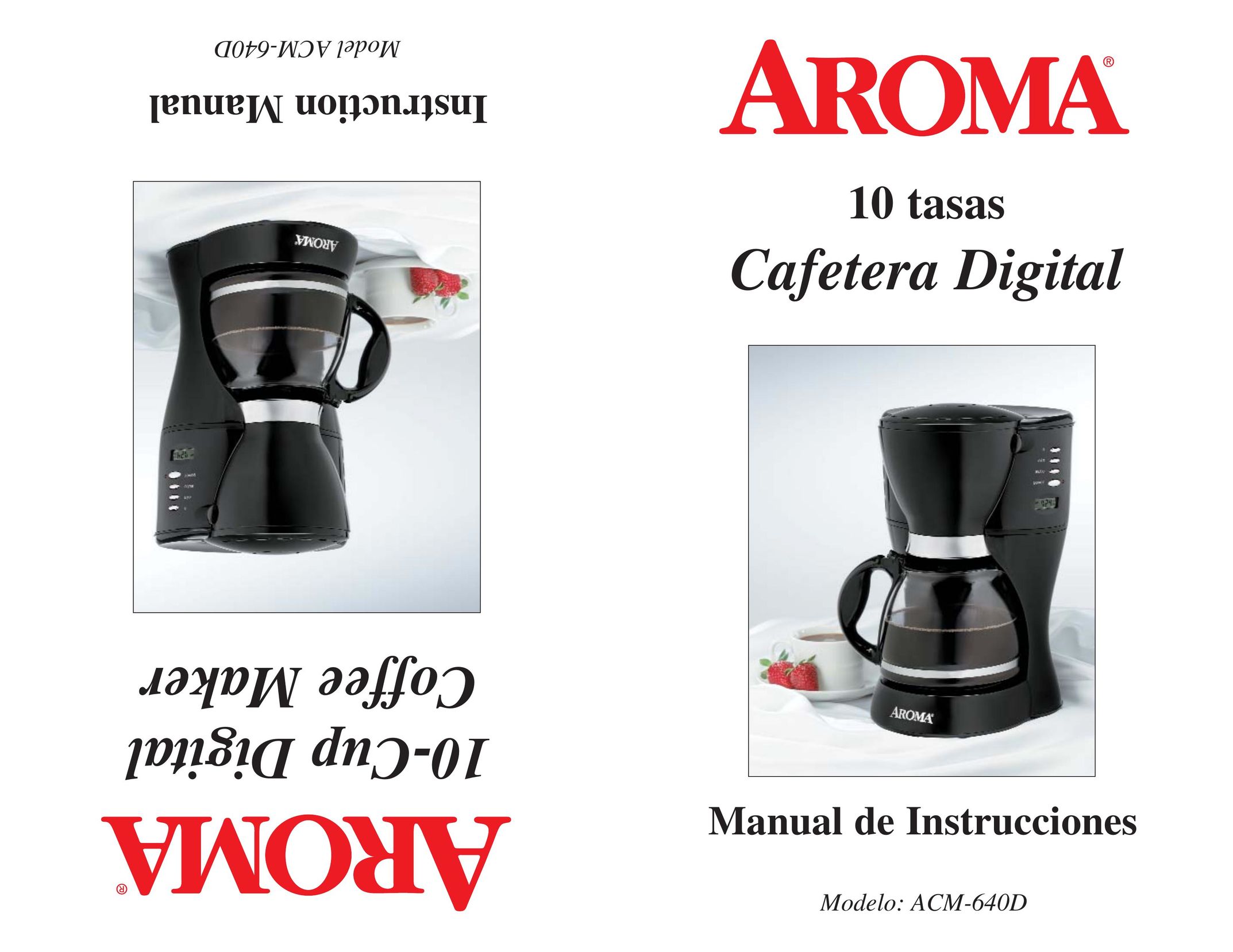 Aroma ACM-640D Coffeemaker User Manual
