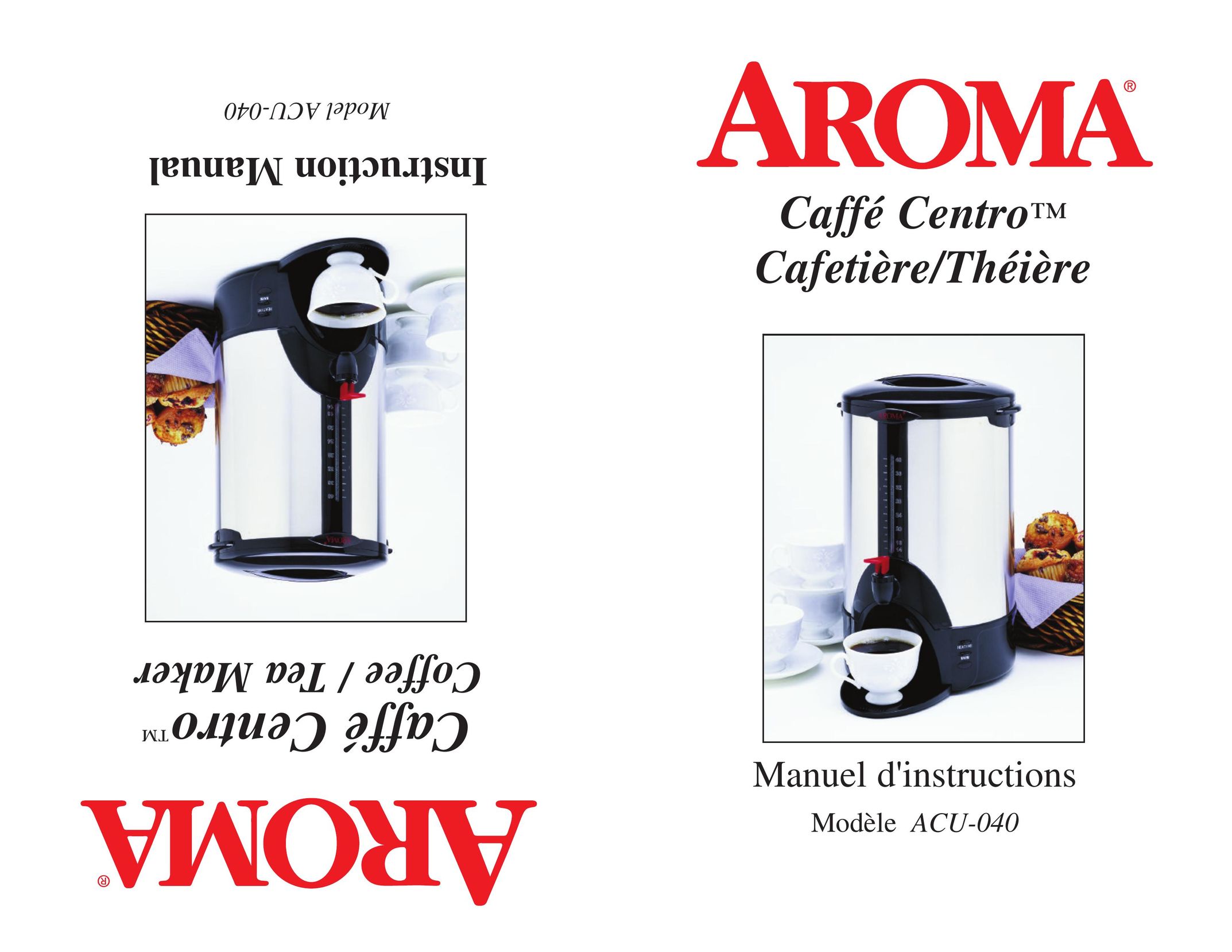 Aroma ACU-040 Coffeemaker User Manual