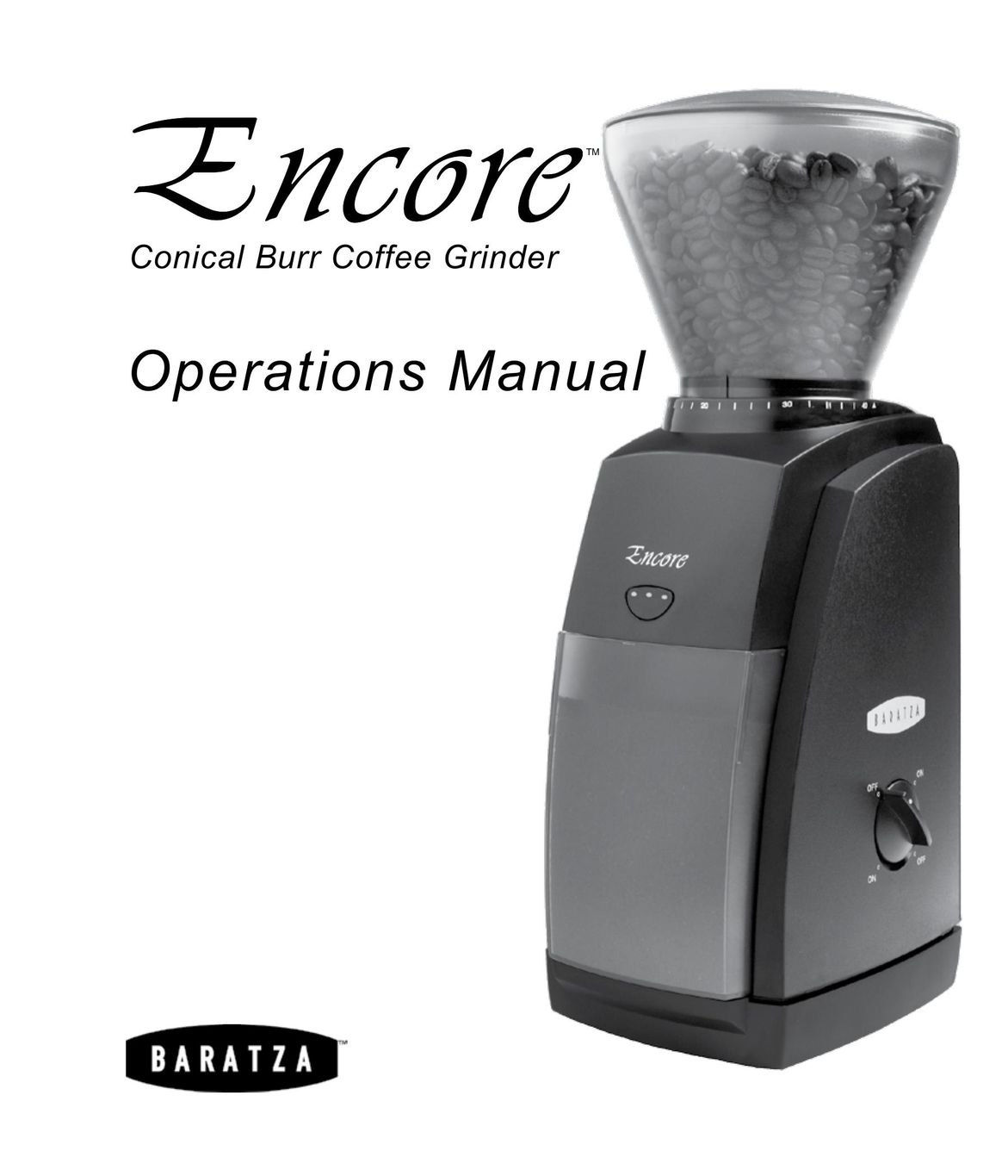 Baratza G385 Coffeemaker User Manual