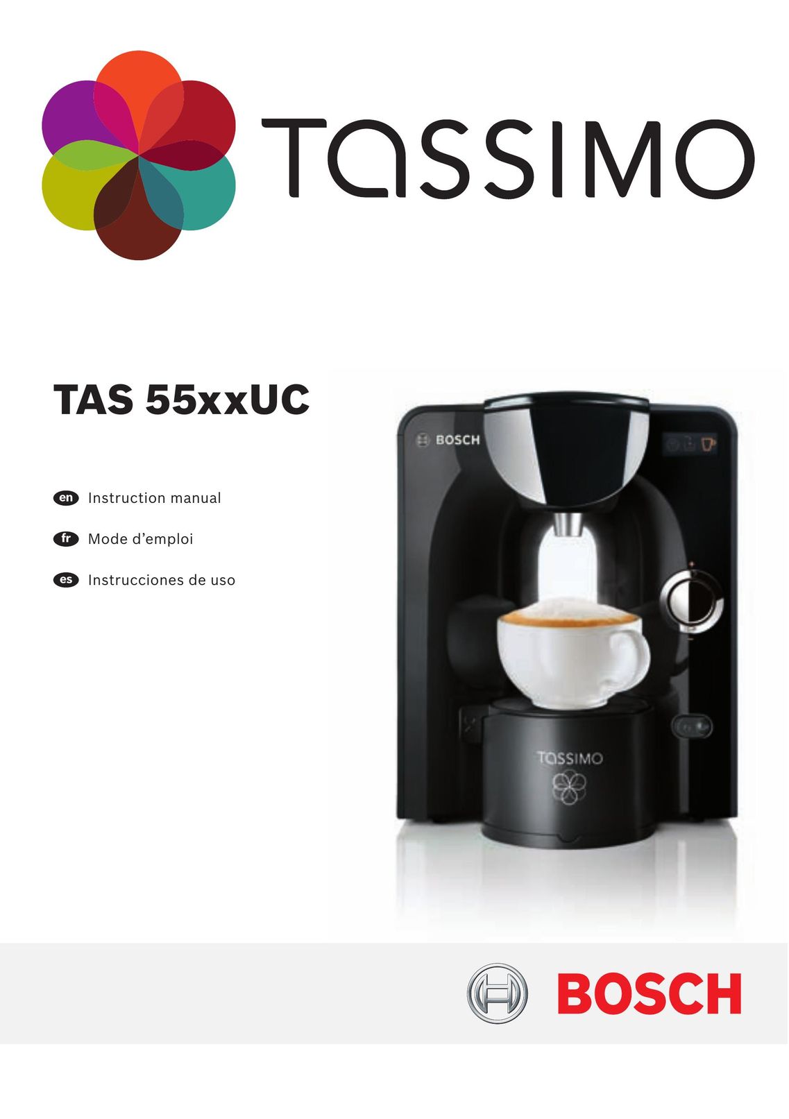 Bosch Appliances tas 55xxuc Coffeemaker User Manual