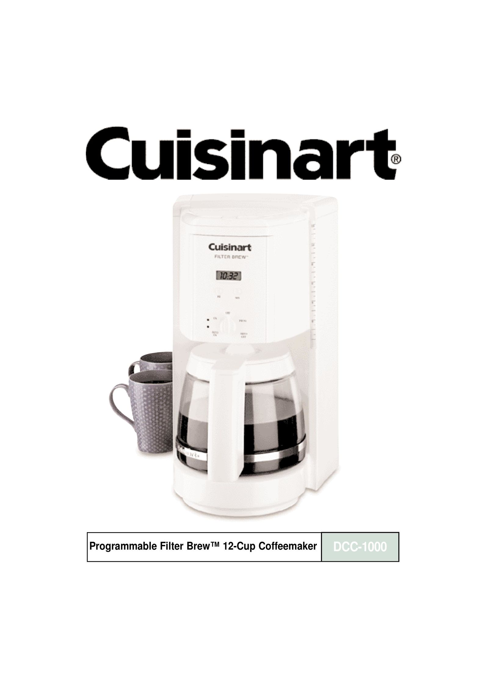 Cuisinart 73289 Coffeemaker User Manual
